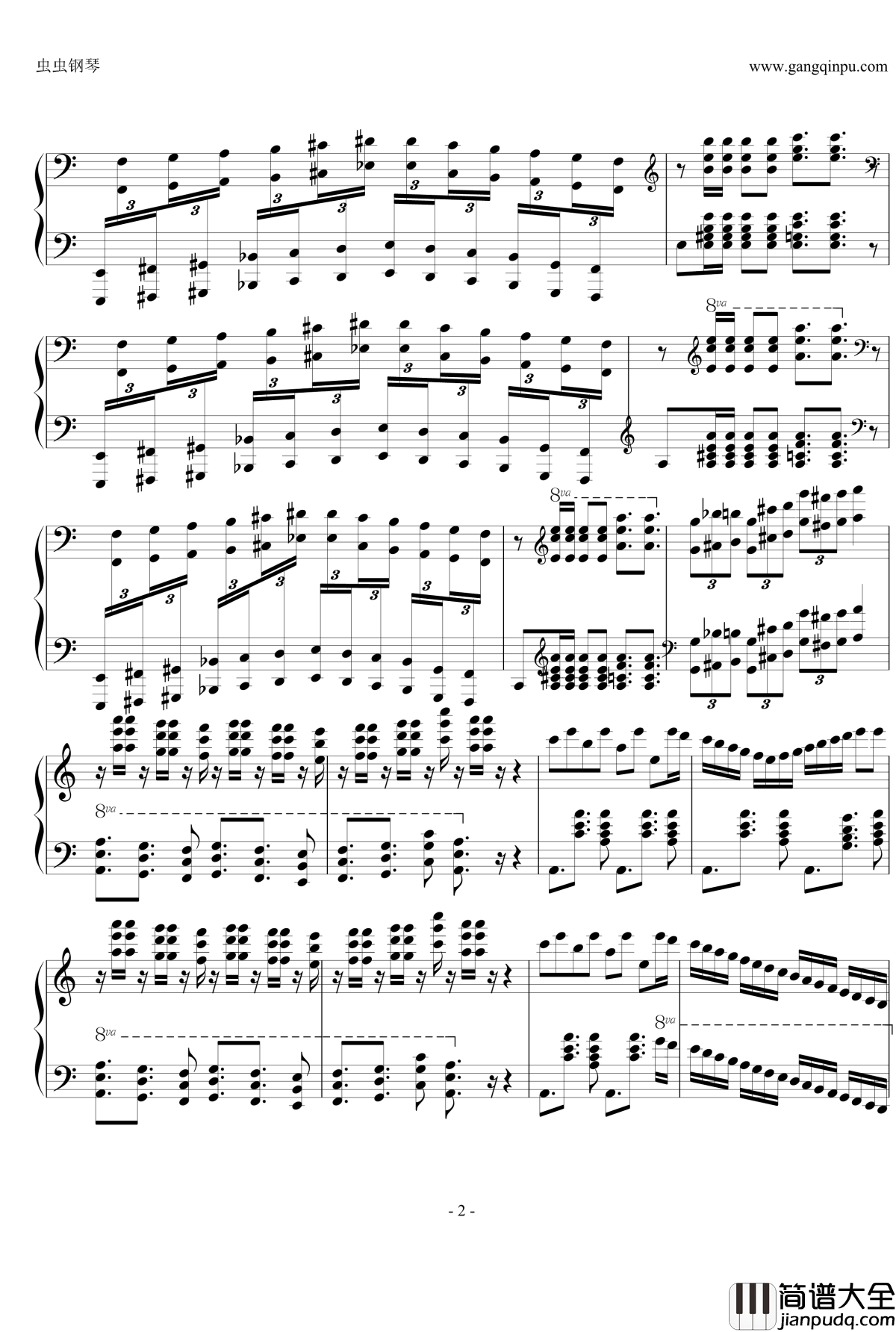 Carnival钢琴谱_动物狂欢节__Appassionata__马克西姆_Maksim·Mrvica