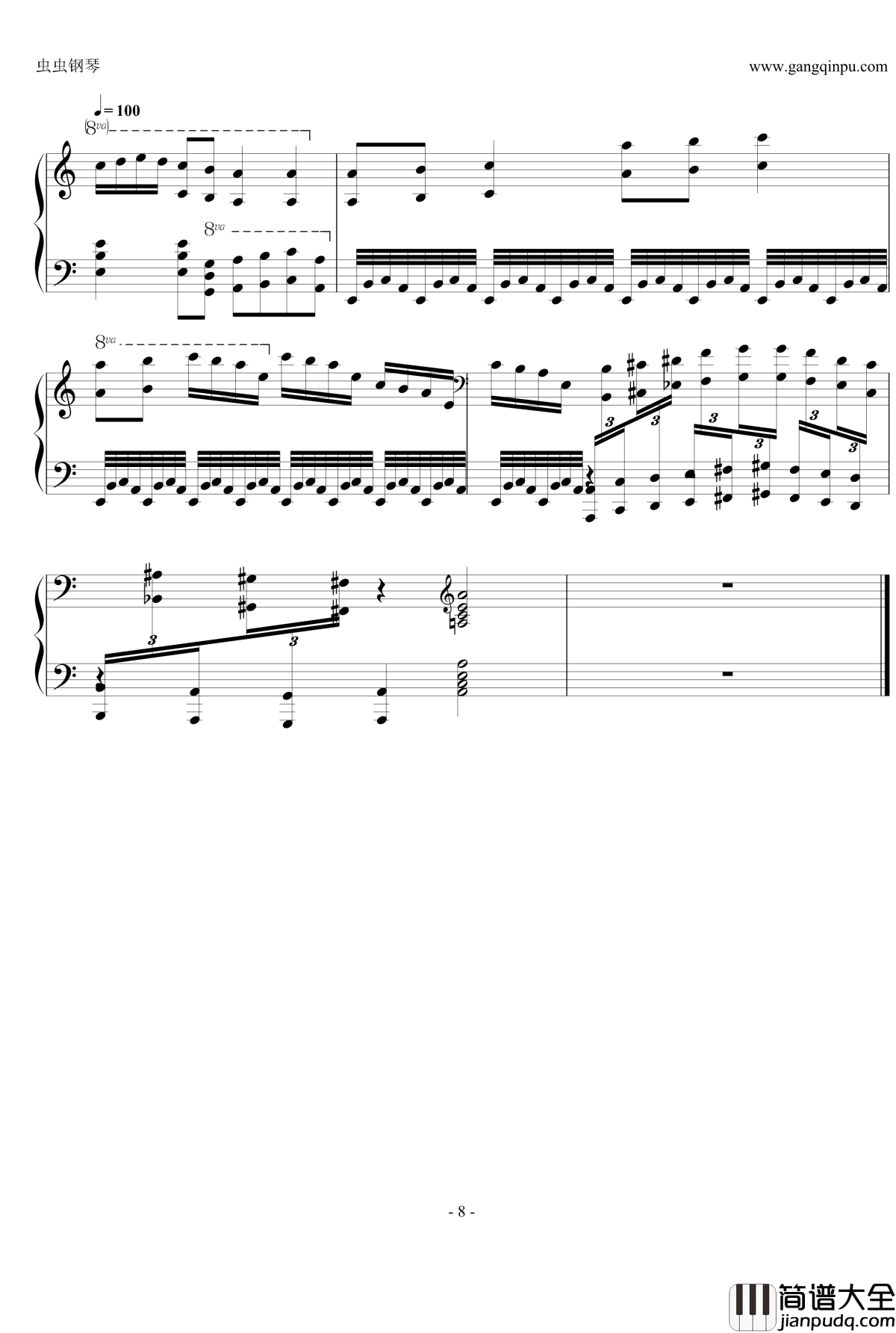 Carnival钢琴谱_动物狂欢节__Appassionata__马克西姆_Maksim·Mrvica