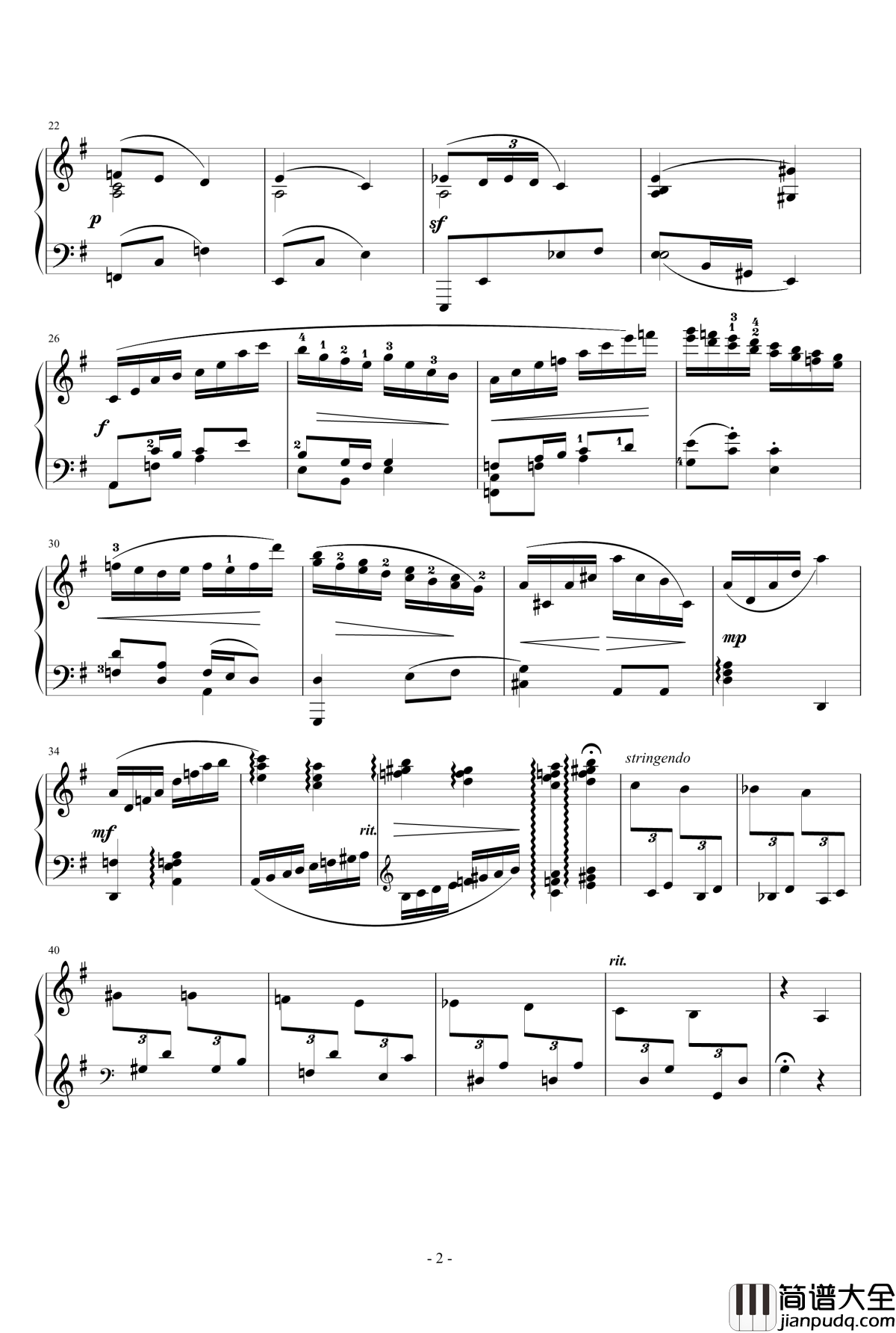 e小调前奏曲钢琴谱_Op_.68_No.1_yutianyue126