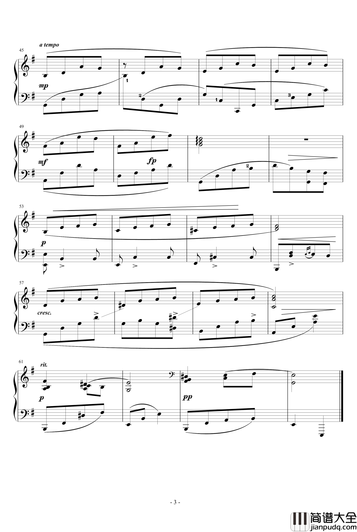 e小调前奏曲钢琴谱_Op_.68_No.1_yutianyue126