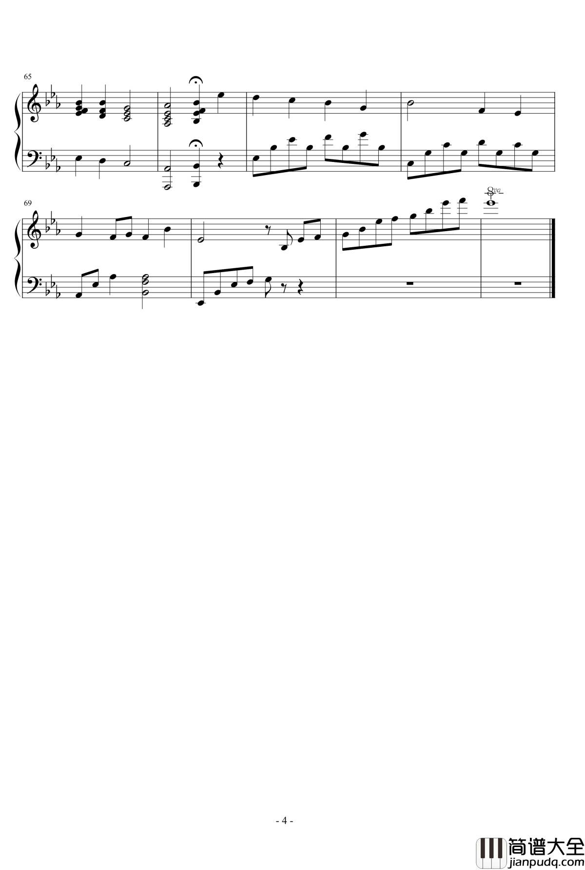 遇见钢琴谱_张敬轩演唱会版本