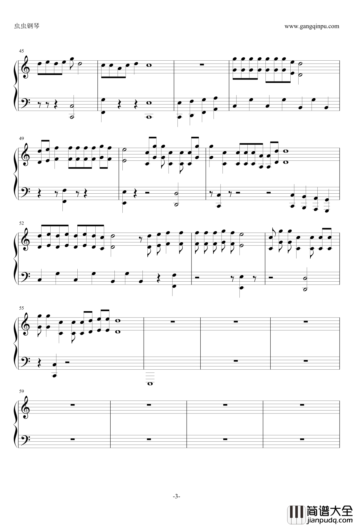 Let's_not_fall_in_love钢琴谱_not_fall_in_love_BigBang_