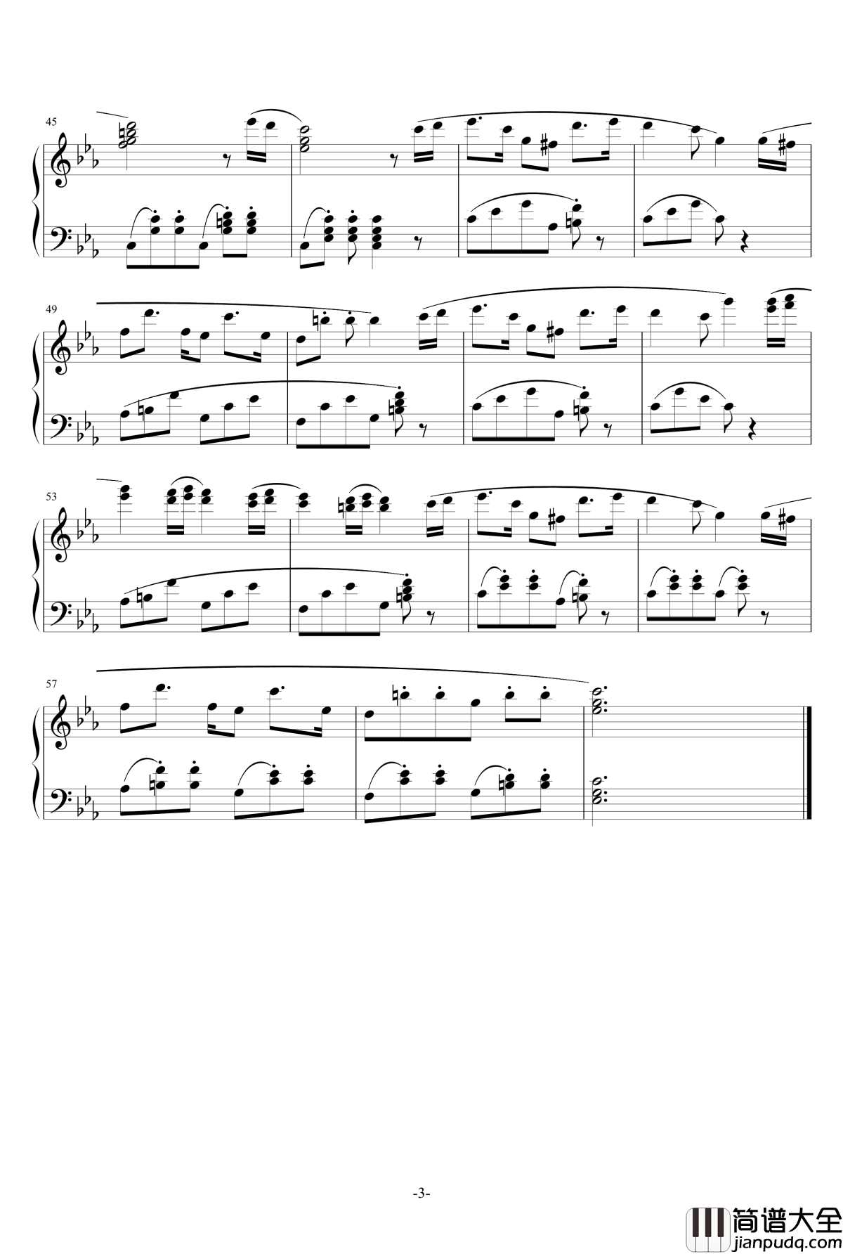 who_is_the_girl？钢琴谱_二夜祭