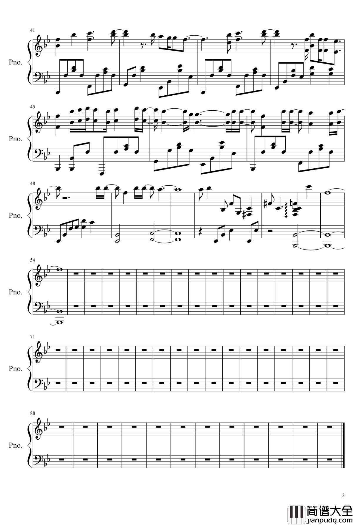 always钢琴谱_尹美莱_太阳的后裔OST