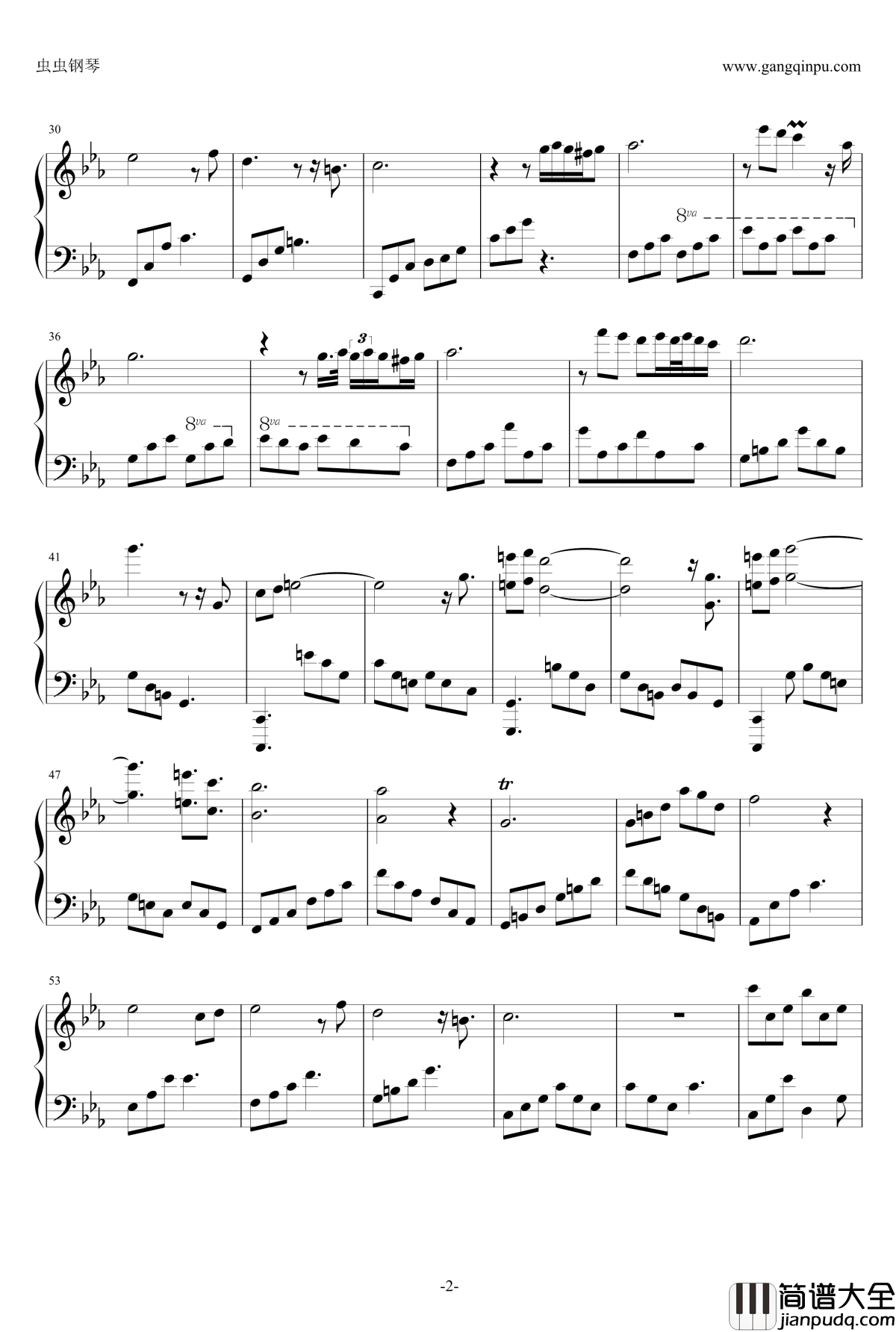 Huljic_Lyra钢琴谱_马克西姆_Maksim·Mrvica