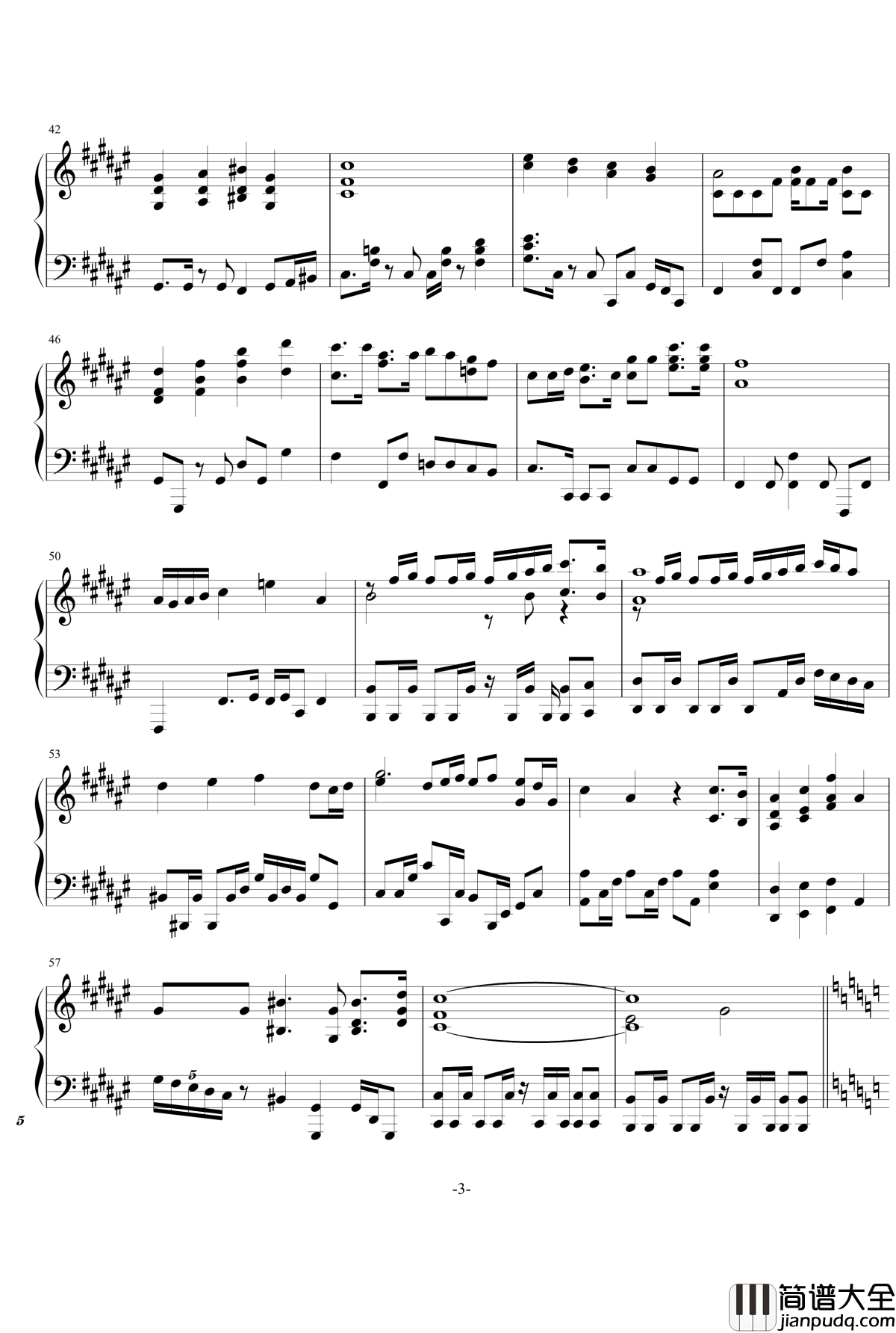 黑塔利亚第六季钢琴谱_ヘタリアン☆ジェット