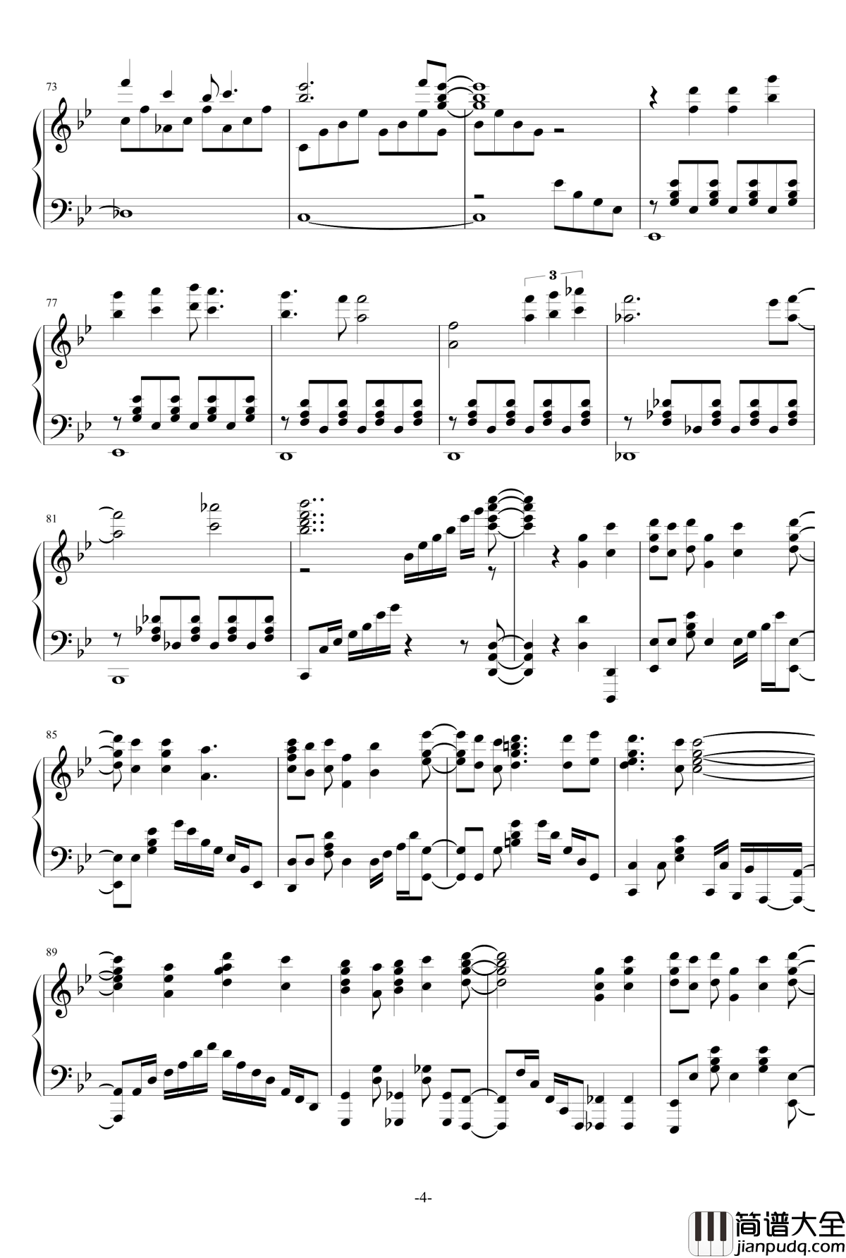 Philosophyz_OP钢琴谱_basertyu_Rewrite静流线