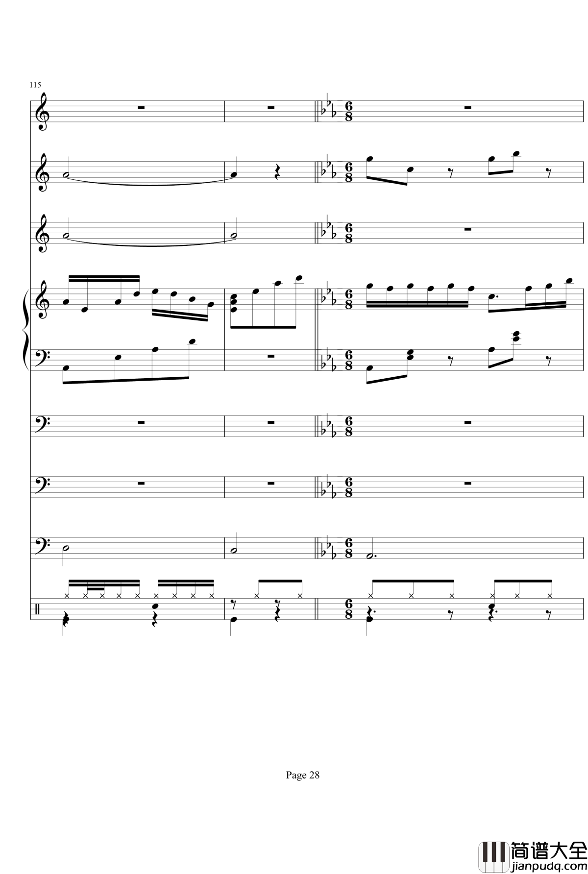 Bad_End钢琴谱_fulanckyce