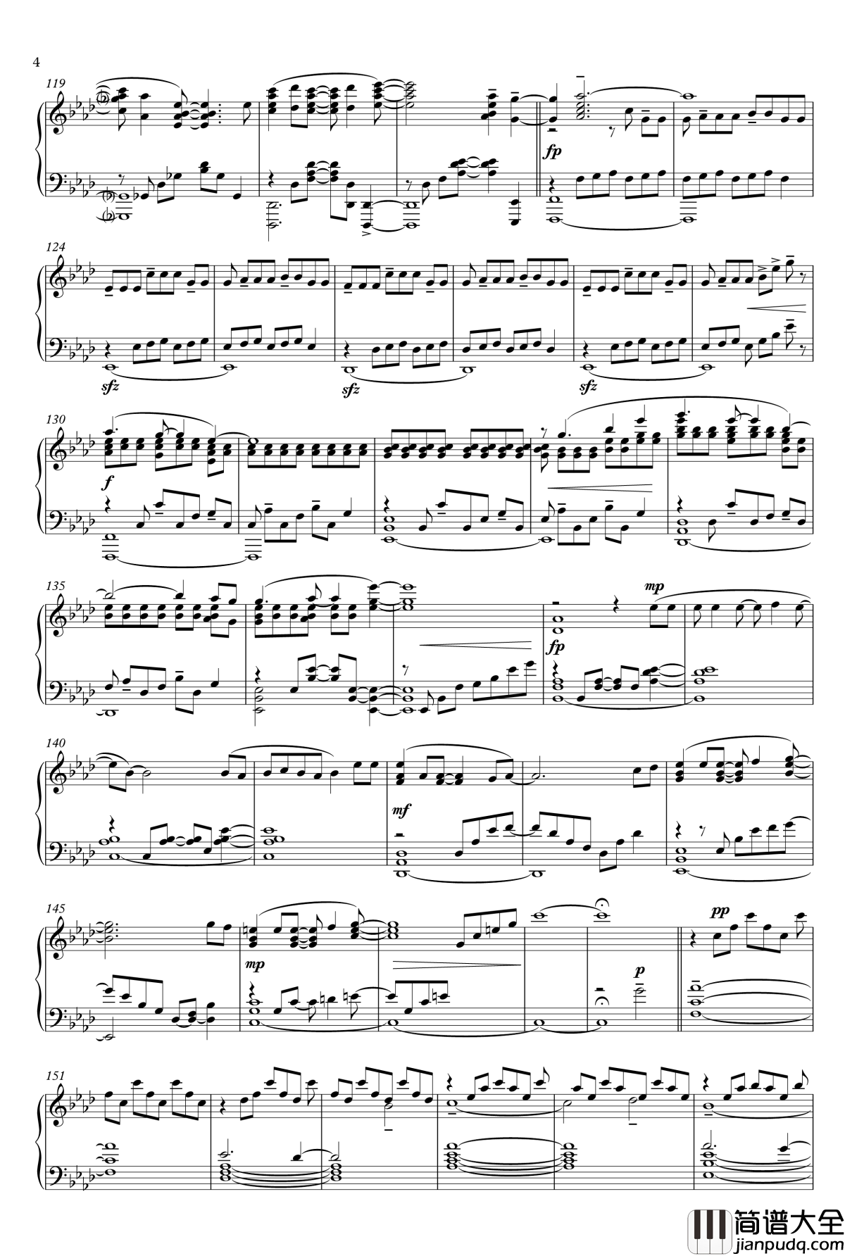 Brave_Shine钢琴谱_animenzzz