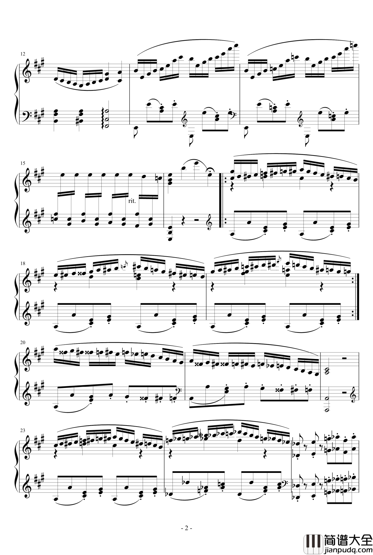 Etude_No.1钢琴谱_一个球