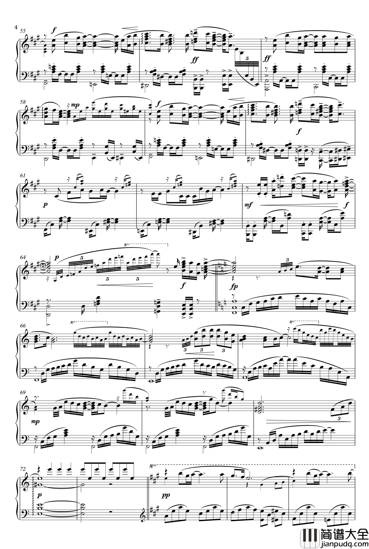 Snow_Halation钢琴谱_Animenzzz