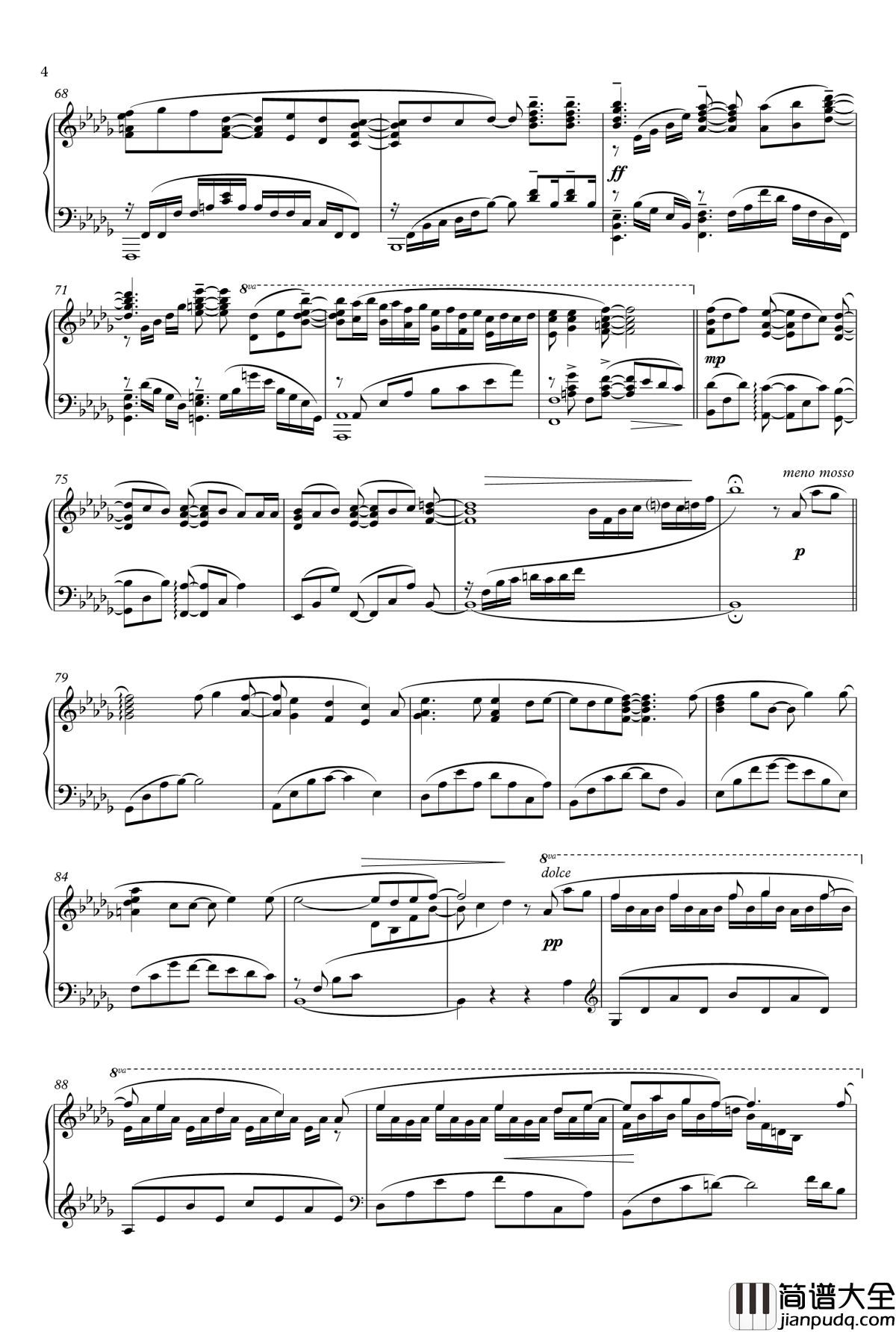 Colors钢琴谱_animenzzz_叛逆的鲁鲁修OP1