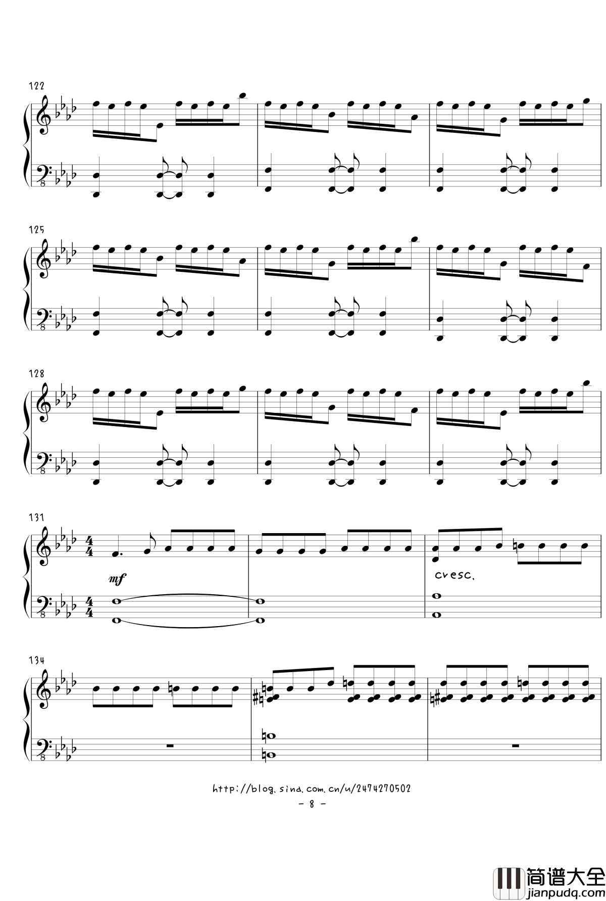 ラストリモート钢琴谱_触手猴_东方project_【幻想游戏】