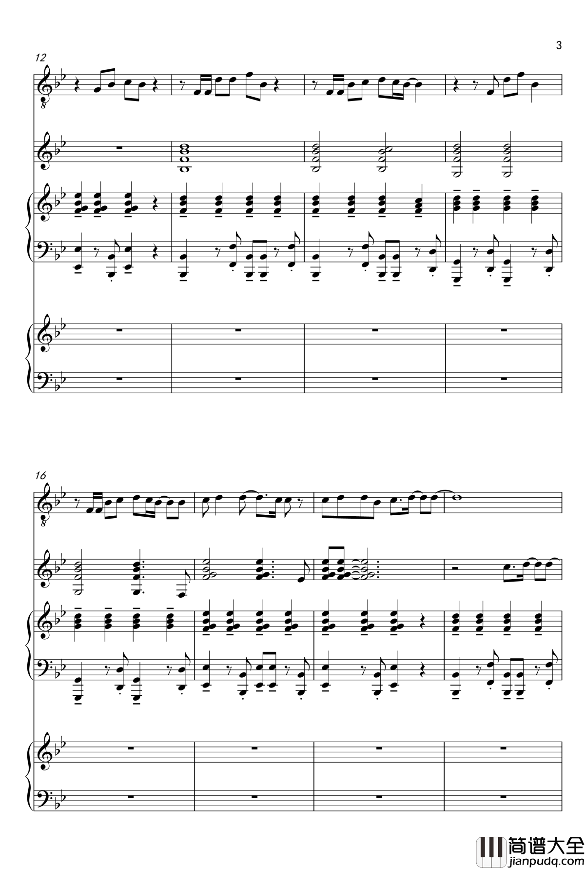 Only_love_can_hurt_like_this钢琴谱_Paloma_Faith