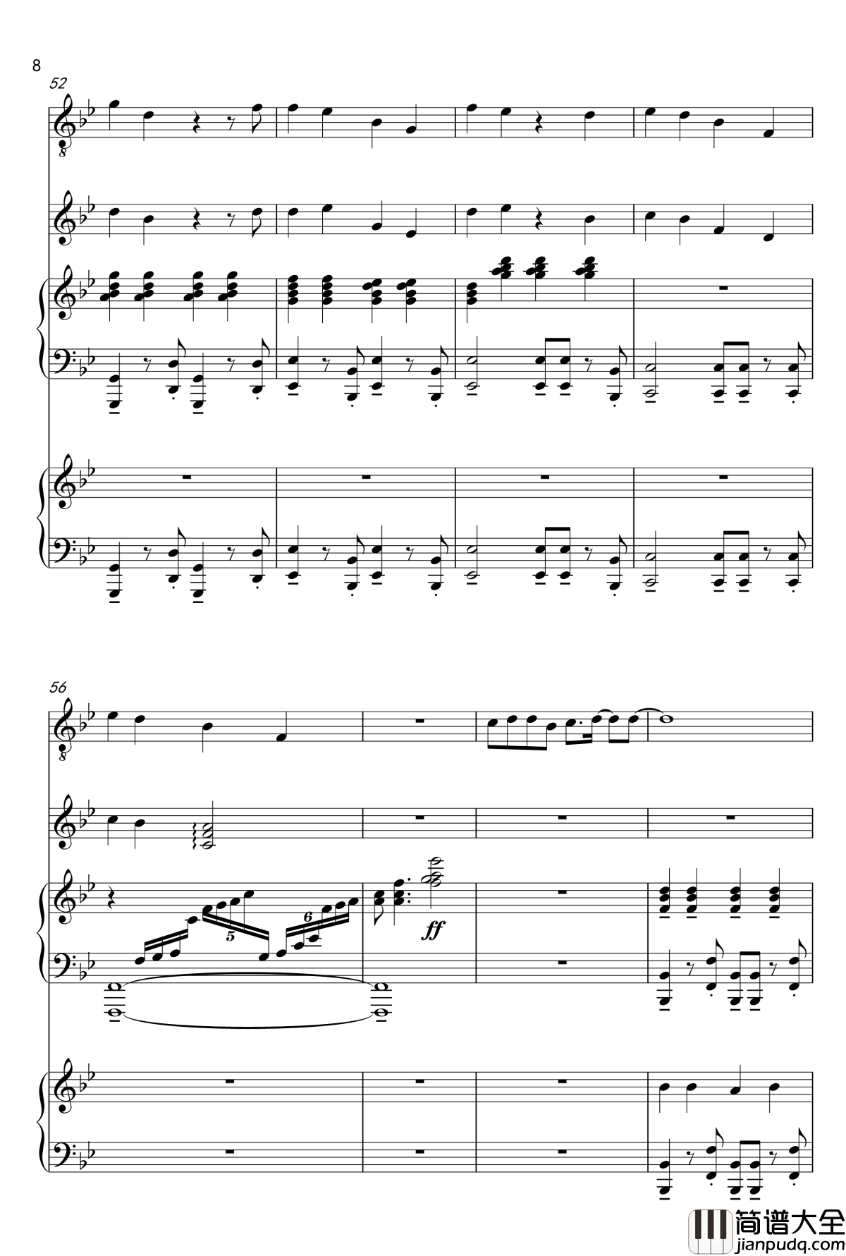 Only_love_can_hurt_like_this钢琴谱_Paloma_Faith