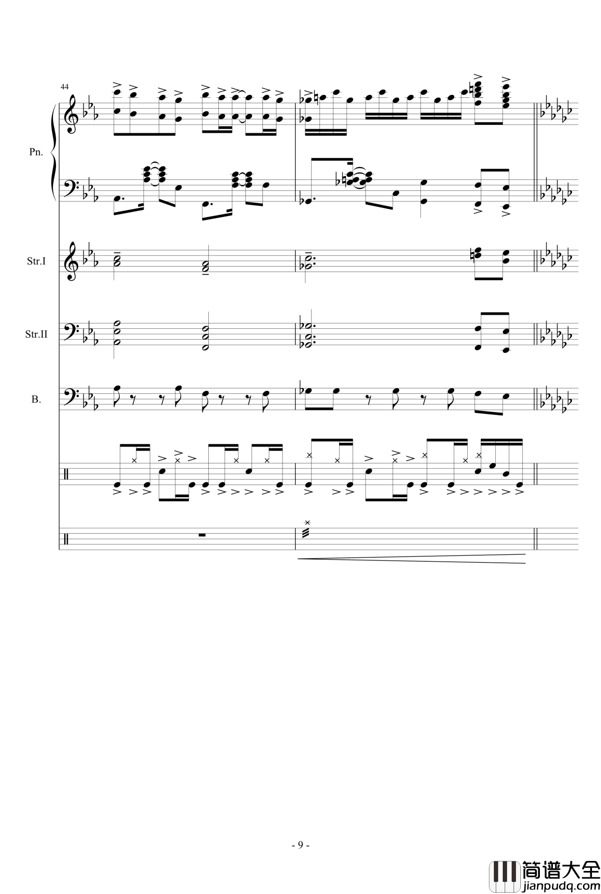 Winter_Story钢琴谱_~无限~