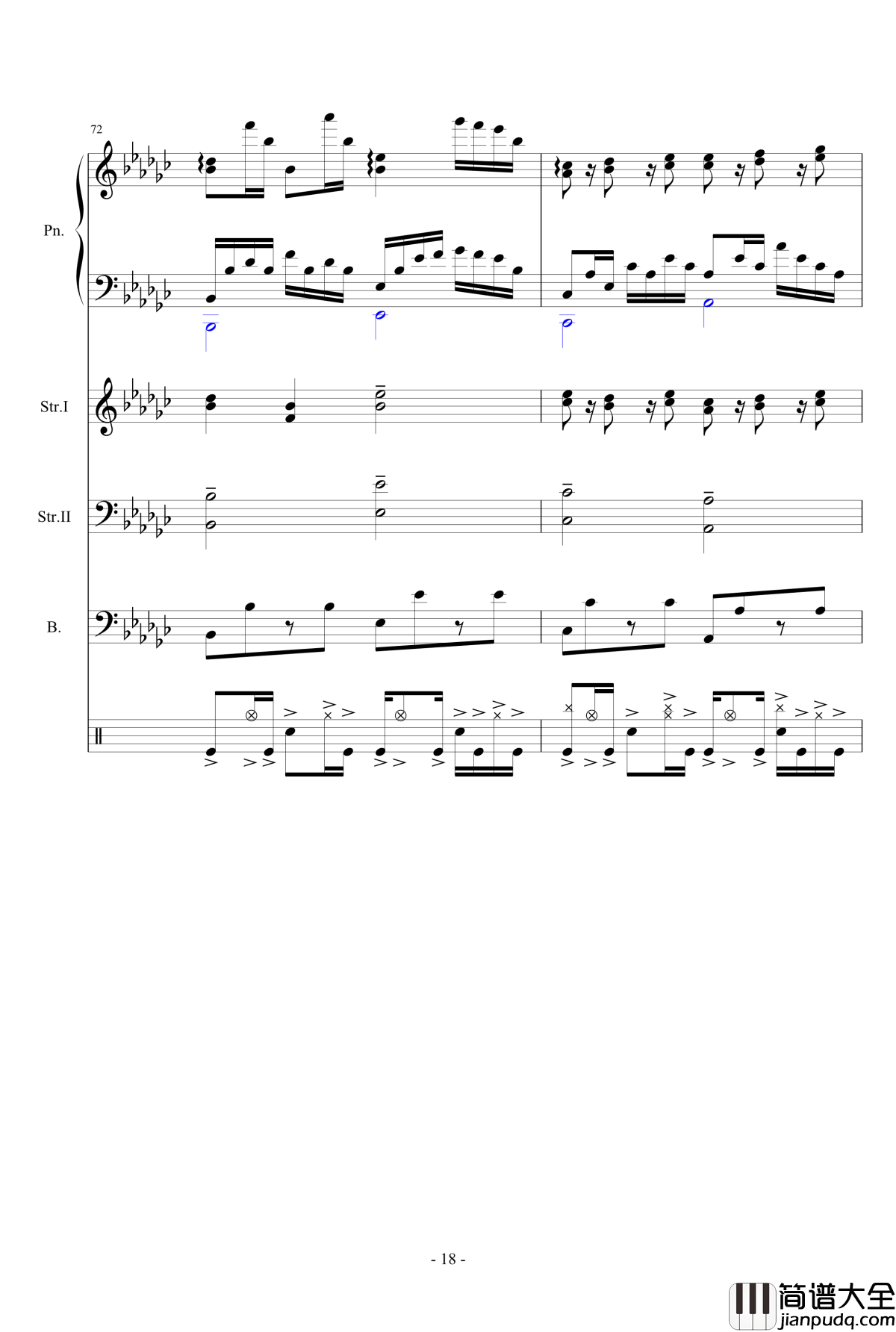 Winter_Story钢琴谱_~无限~