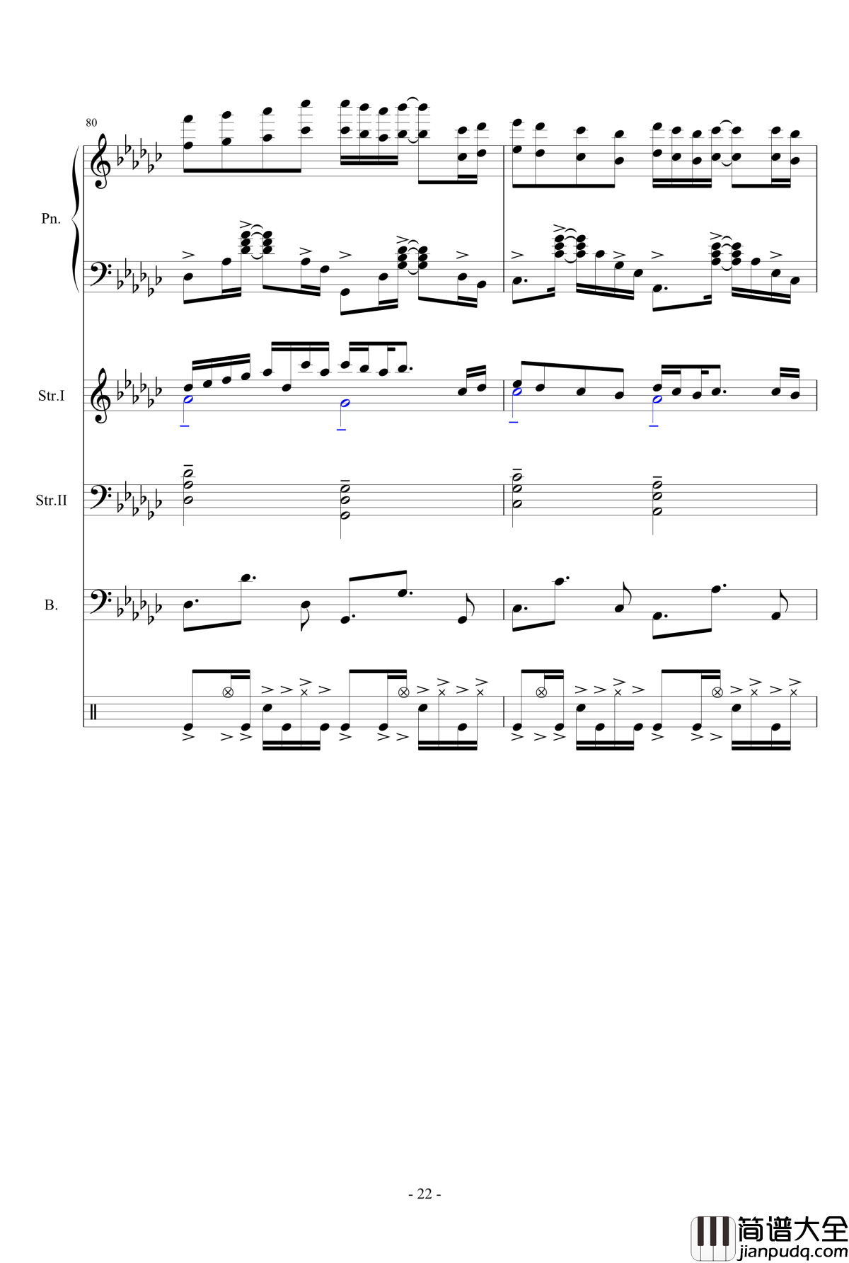 Winter_Story钢琴谱_~无限~