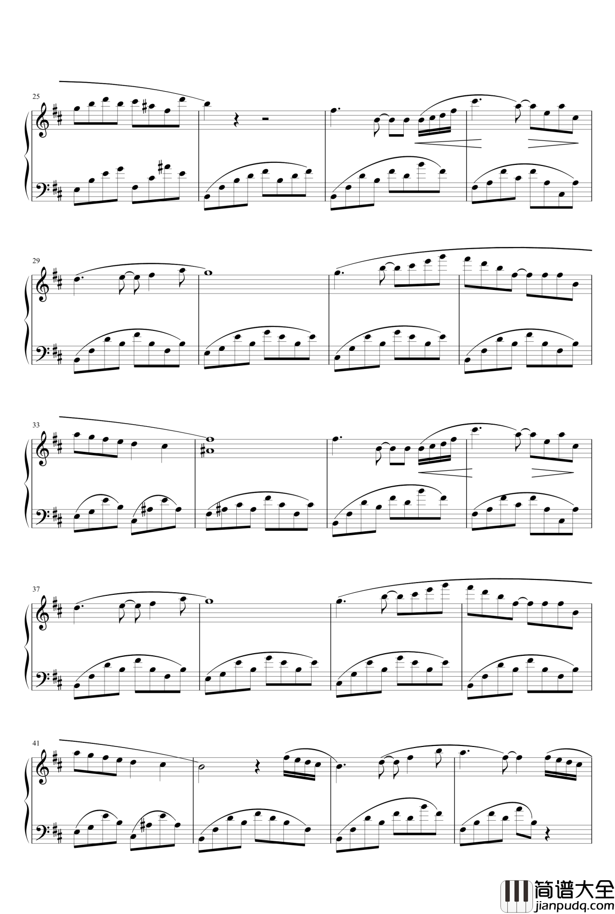 b小调随想曲钢琴谱_乐之琴