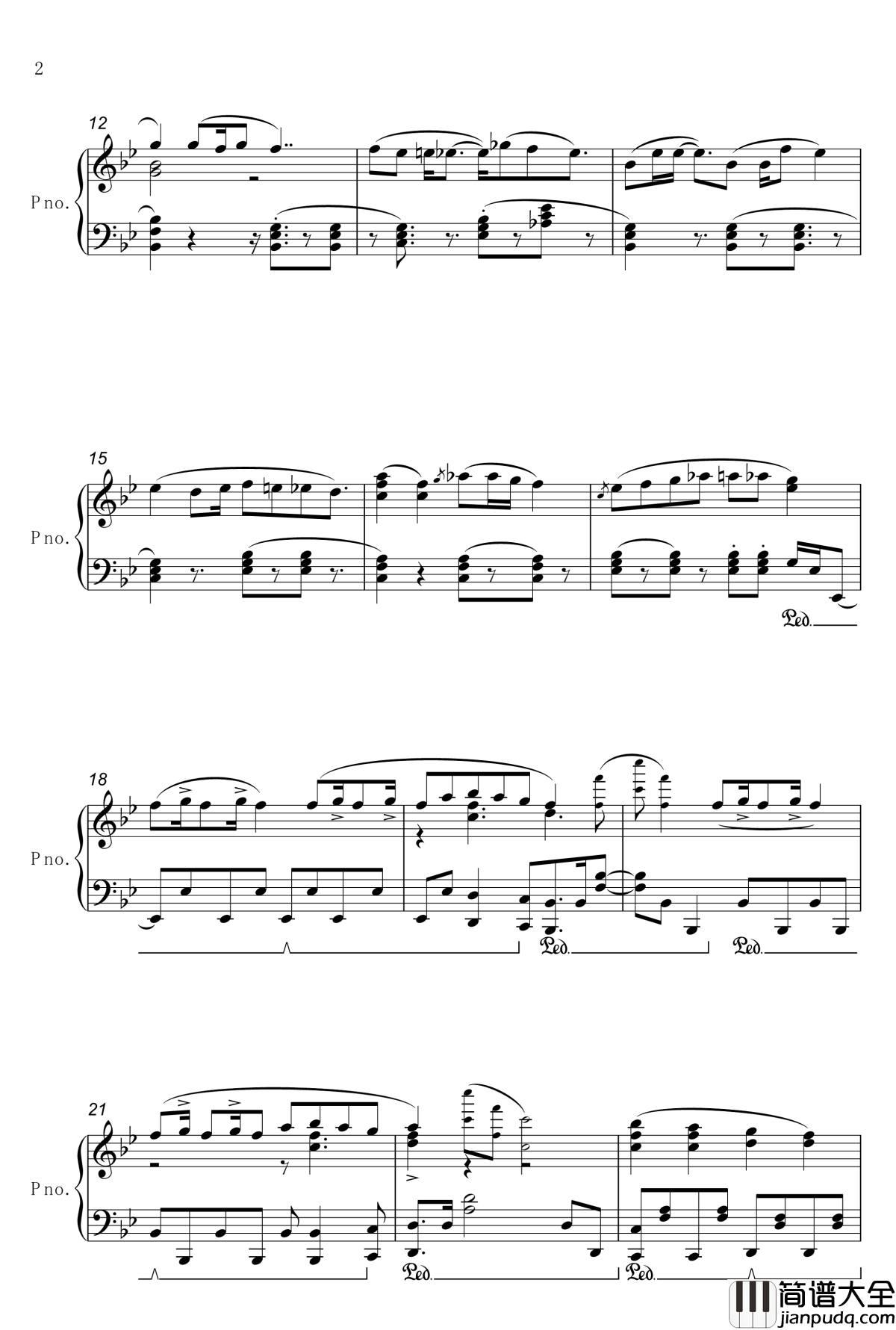 僕たちはひとつの光钢琴谱_LoveLive!