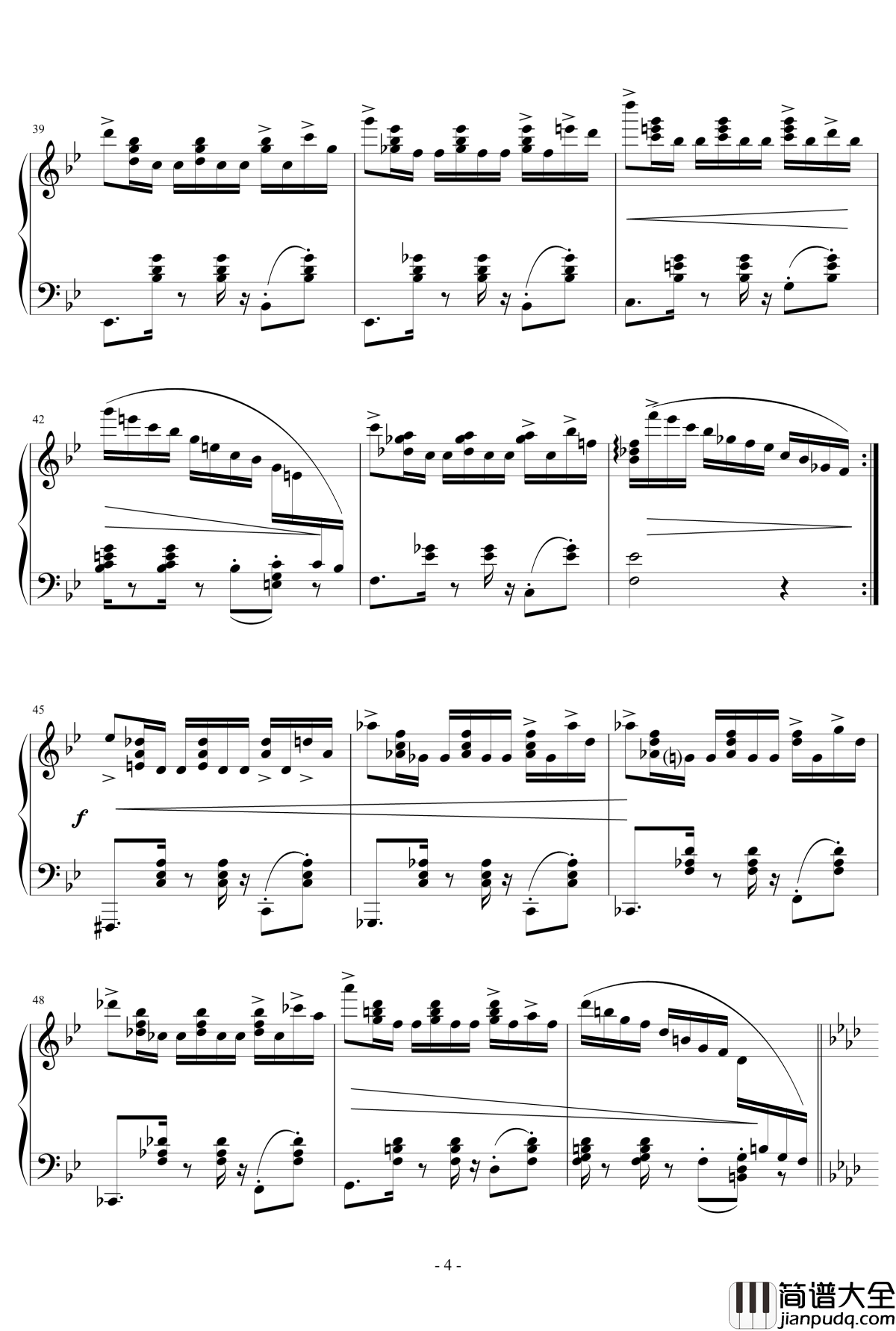 POUSSE_CAFE钢琴谱_KioooS