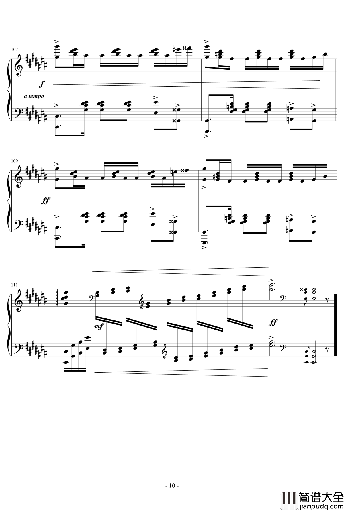 POUSSE_CAFE钢琴谱_KioooS