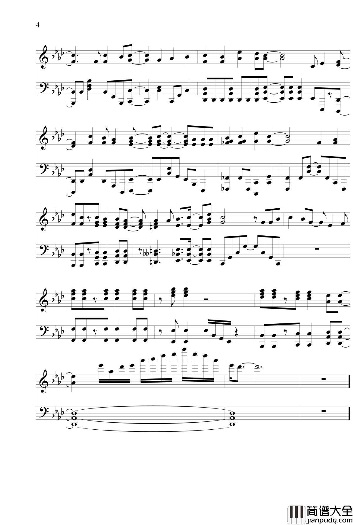 High_Free_Spirits钢琴谱_青春波纹