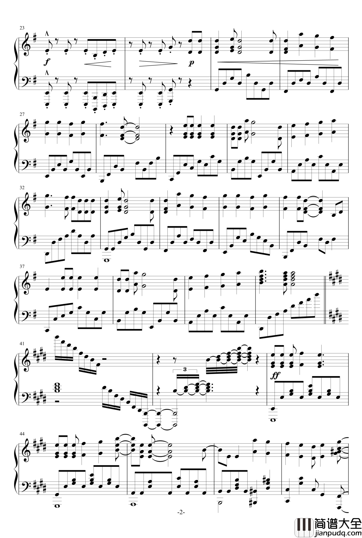 恋爱实玖瑠传说钢琴谱_Theishter版本_凉宫春日的忧郁(basertyu)(涼宮ハルヒの憂鬱_恋のミクル伝説)