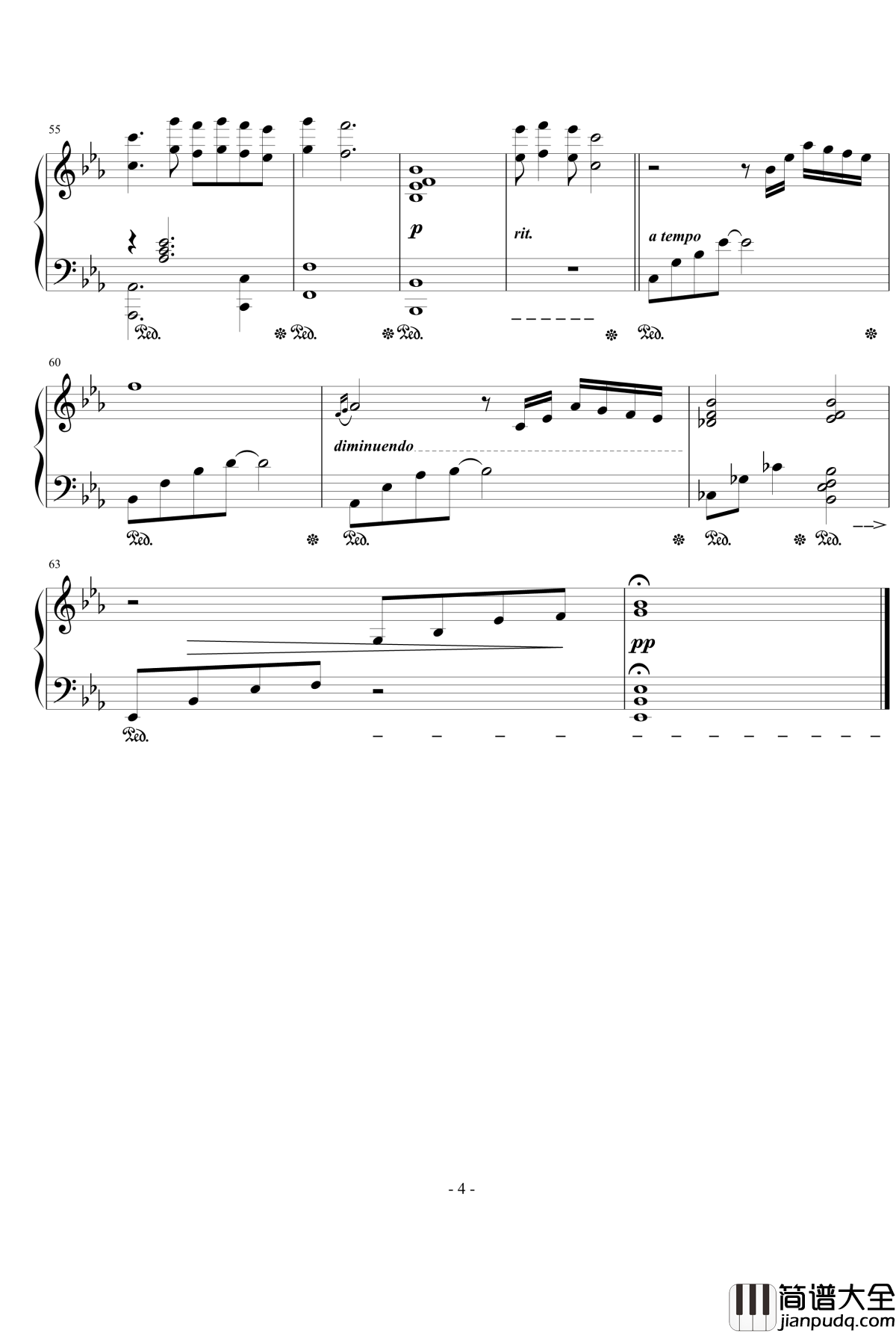 记事本钢琴谱_周传雄