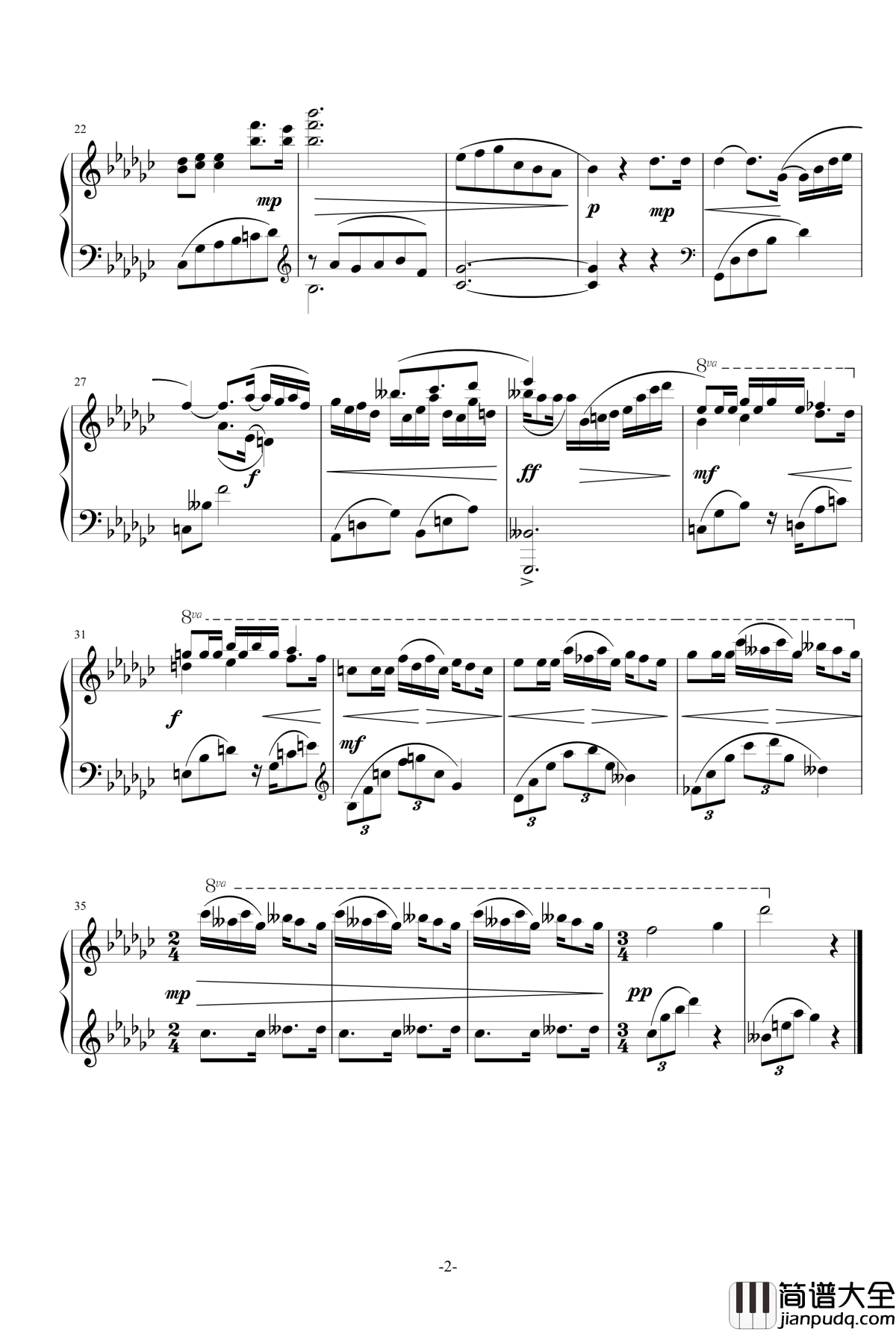 5.8分之曲钢琴谱_KioooS