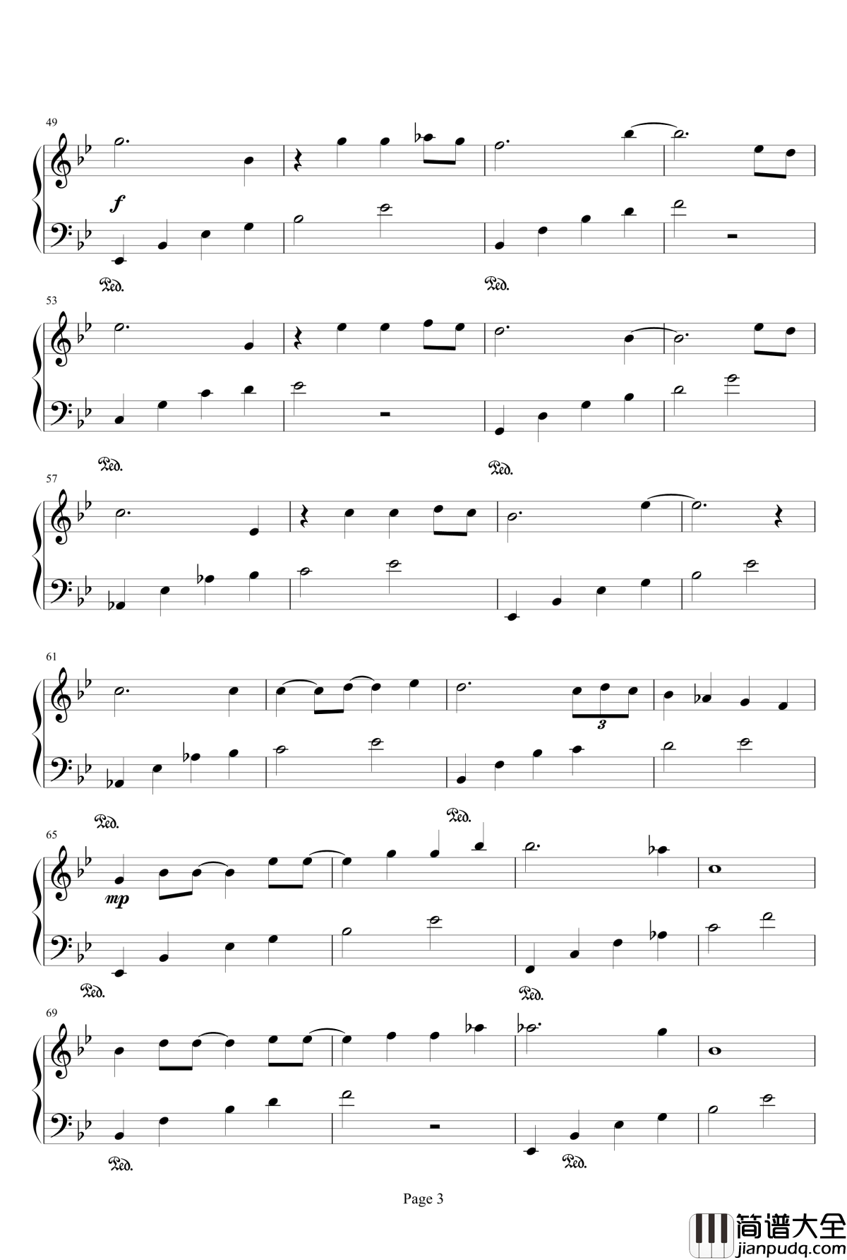 春日晨曦钢琴谱_niuxiya