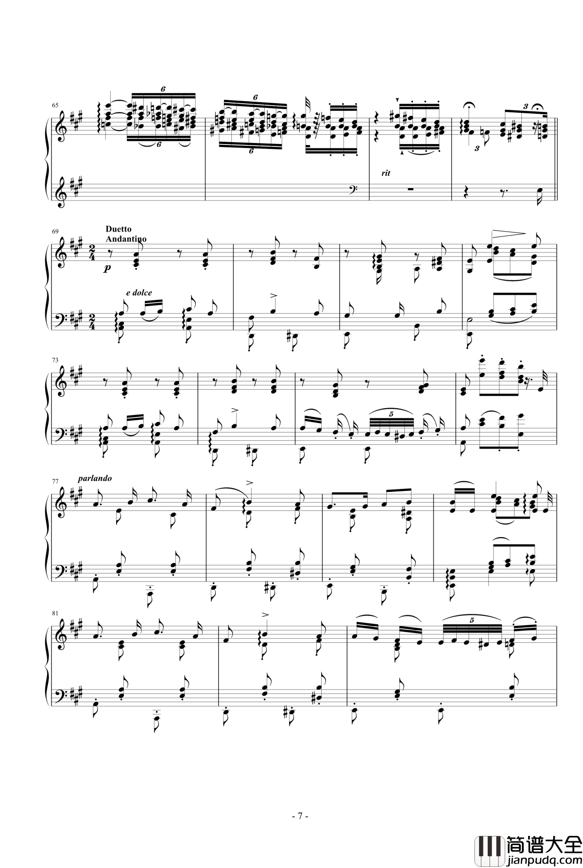 唐璜的回忆钢琴谱_李斯特