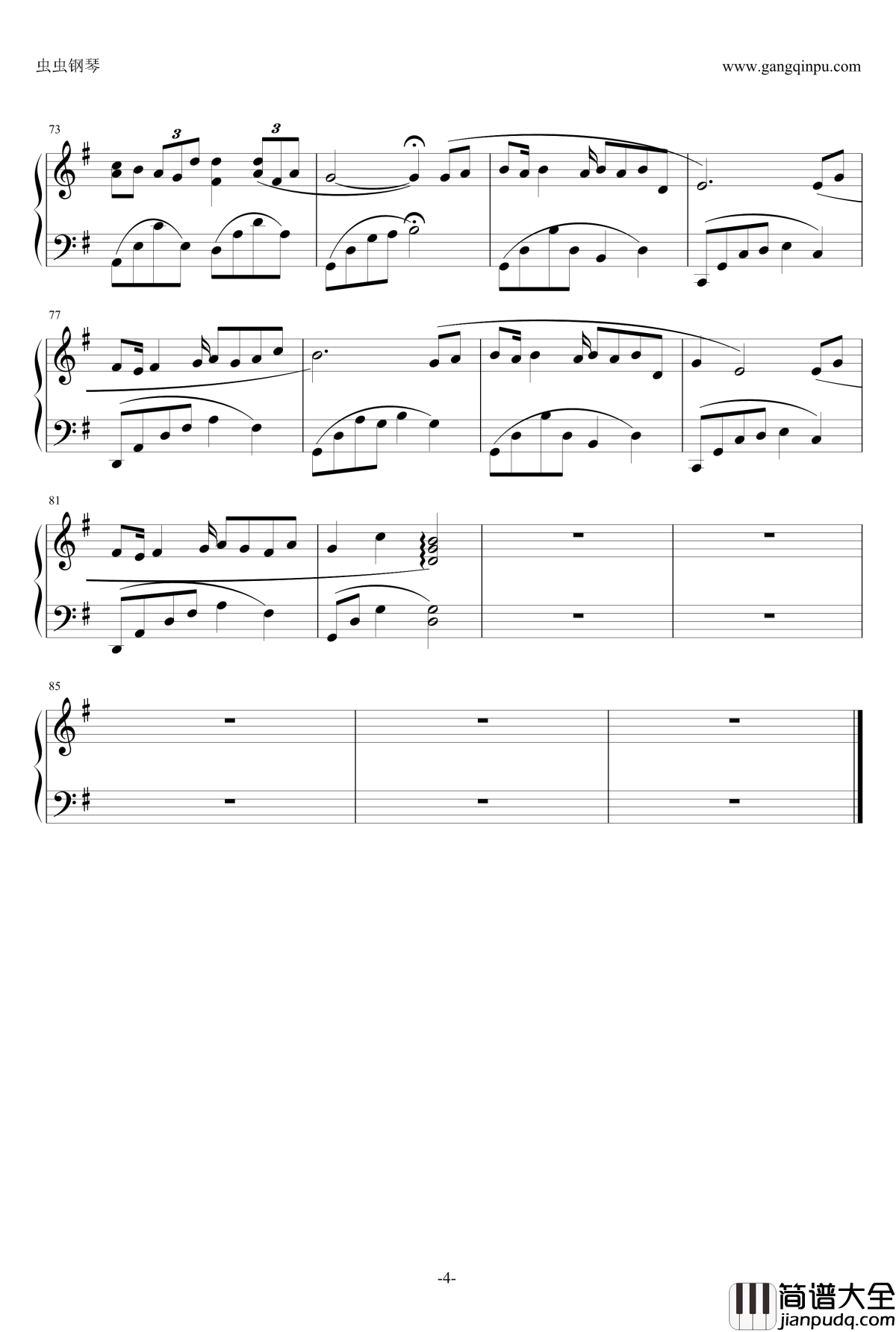 Midnight钢琴谱_Mrjoeconan