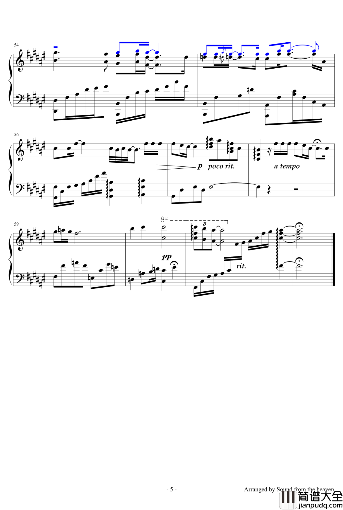 Imagine_Me_Without钢琴谱_You_Jaci_Velasquez