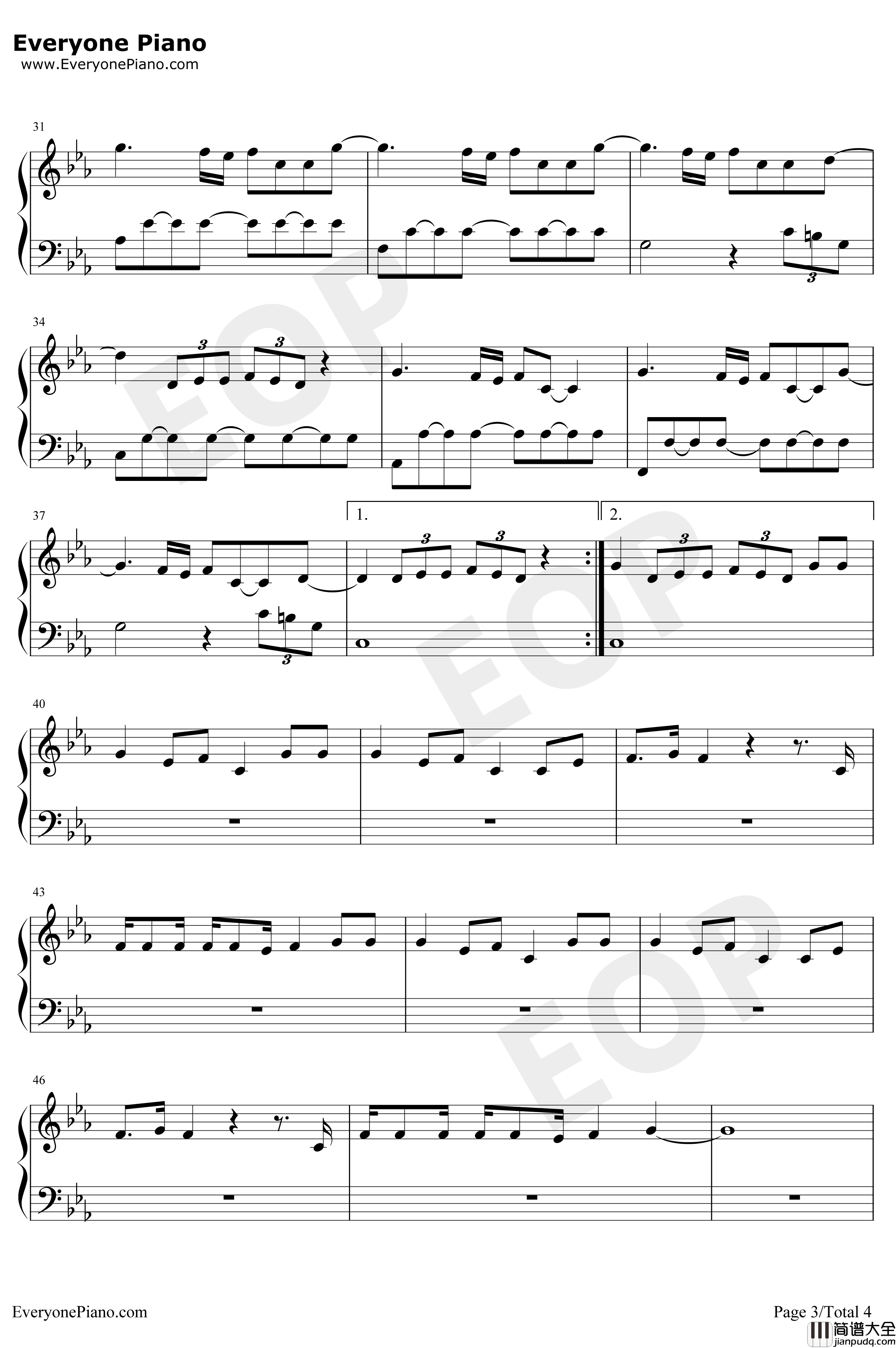 Loca钢琴谱_AlvaroSoler