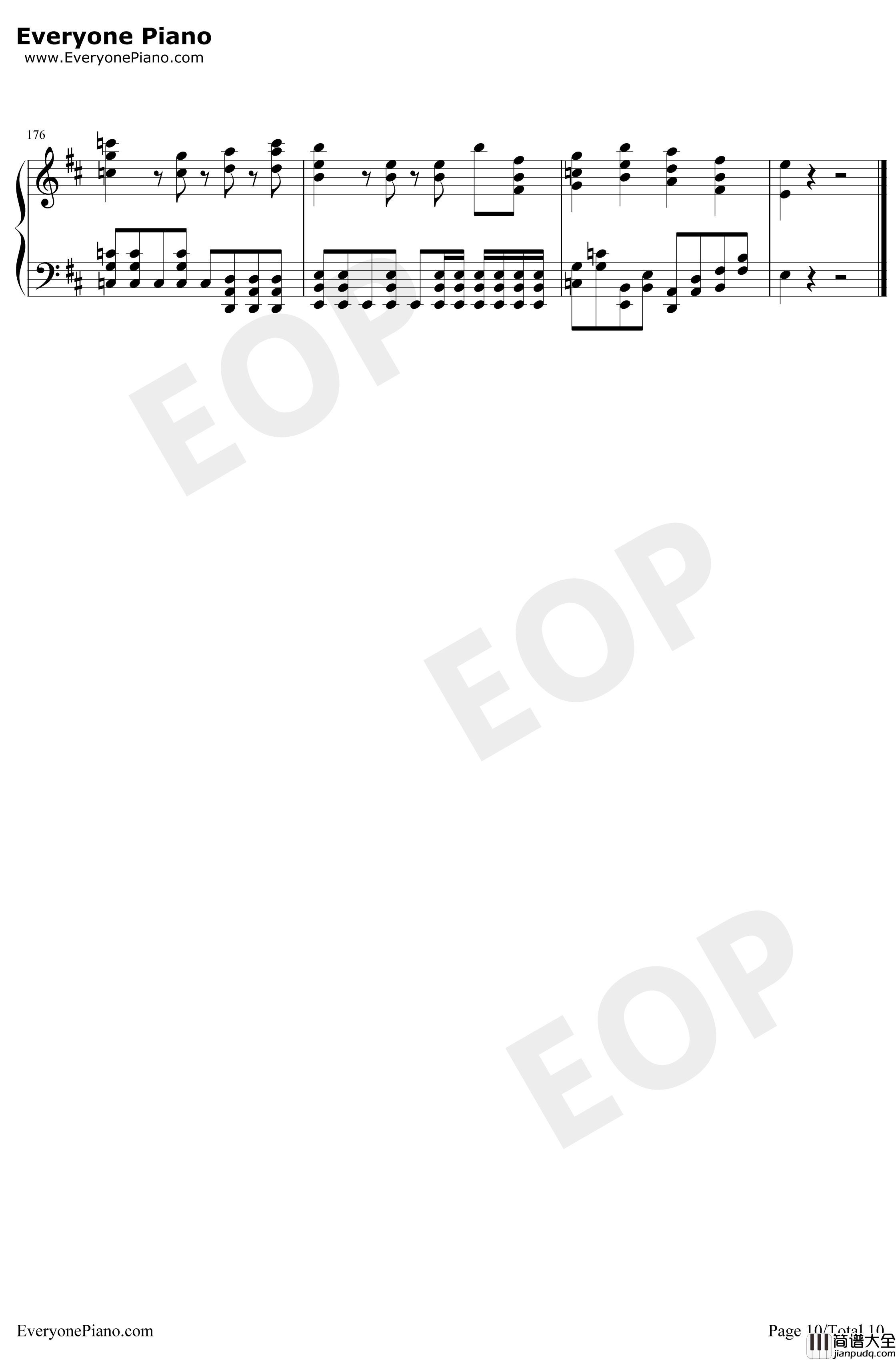 I_Want_My_Tears_Back钢琴谱_Nightwish