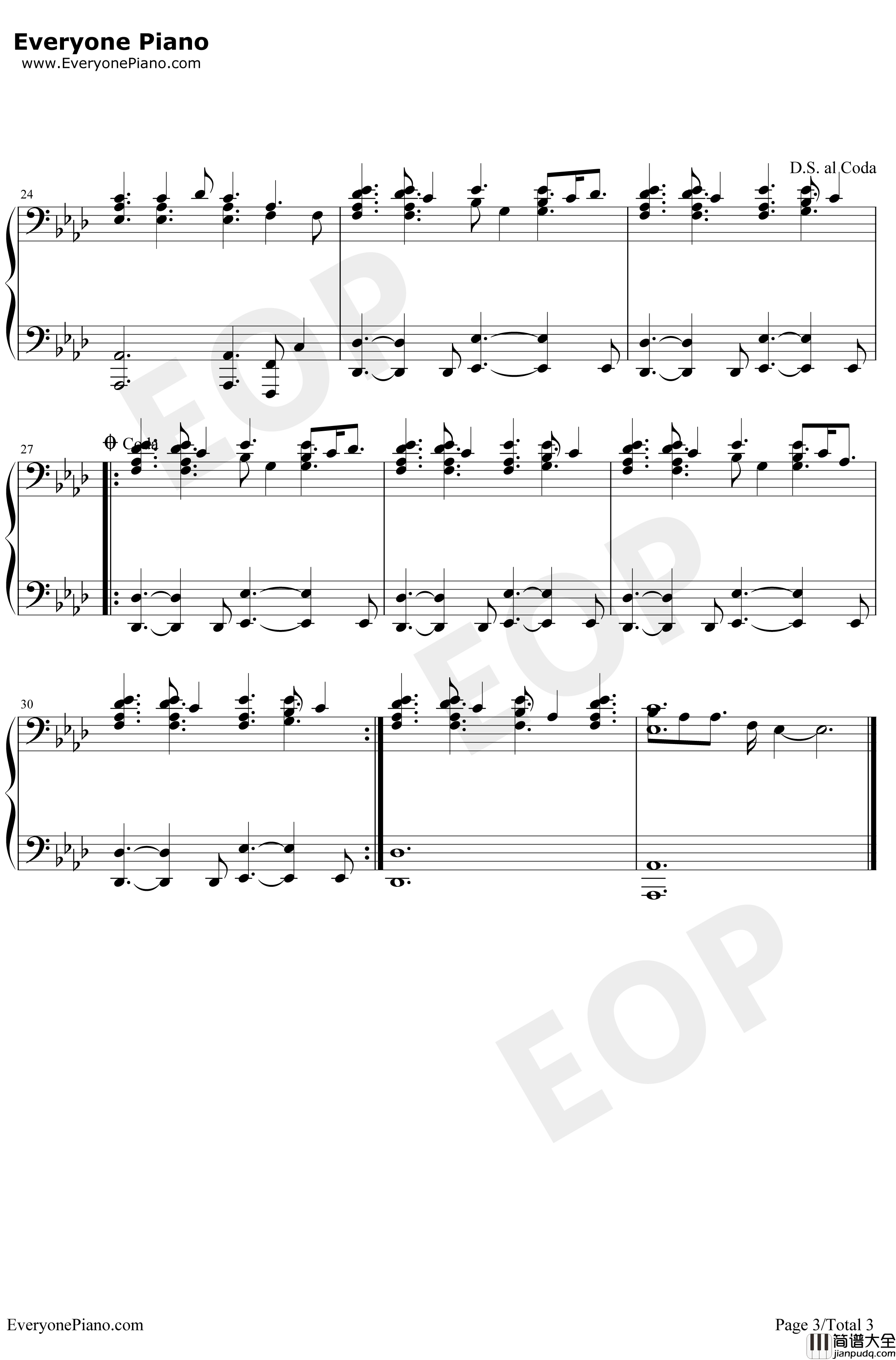 This_Year's_Love钢琴谱_DavidGray