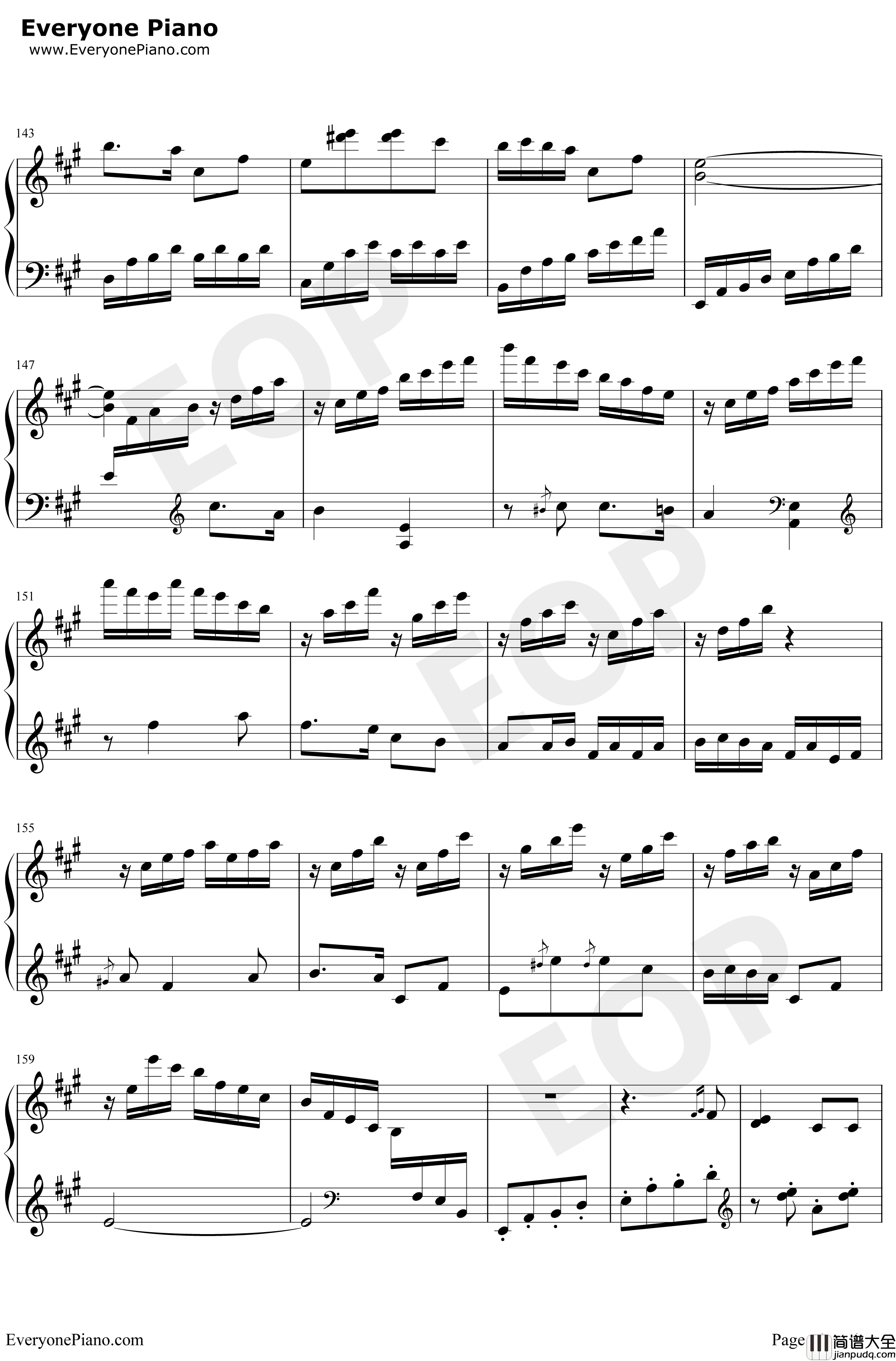 百鸟朝凤钢琴谱_王建中