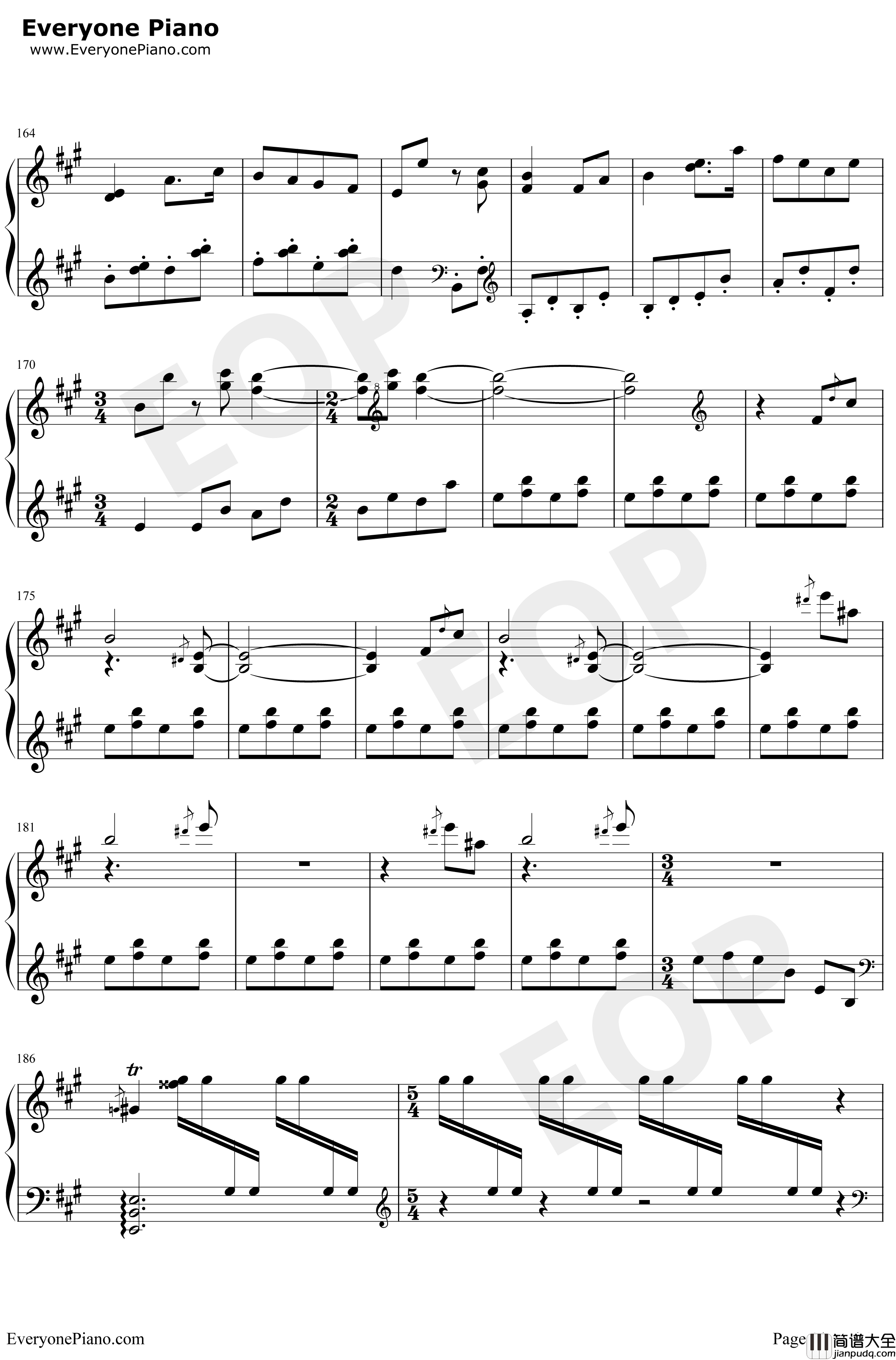 百鸟朝凤钢琴谱_王建中