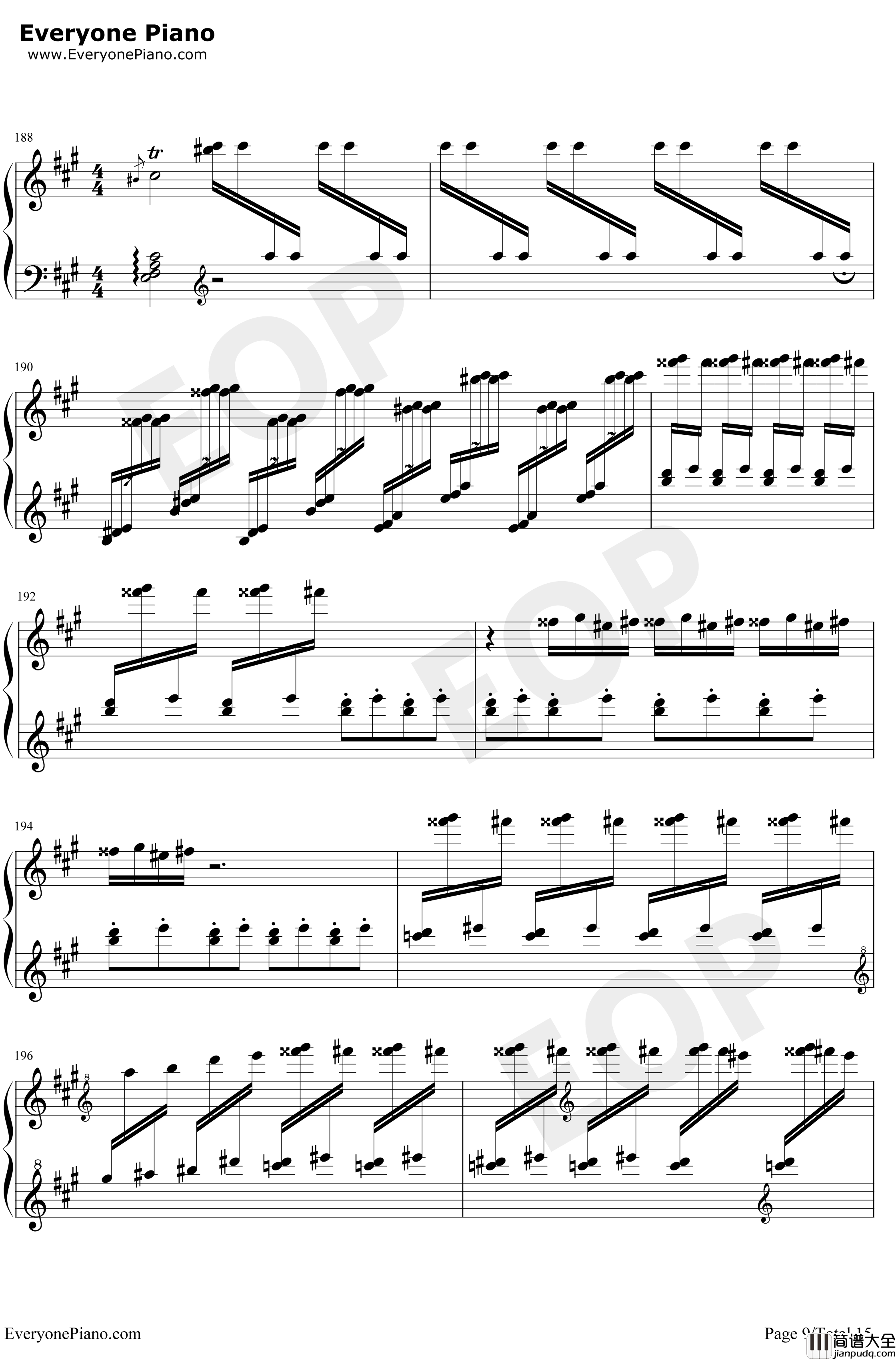 百鸟朝凤钢琴谱_王建中