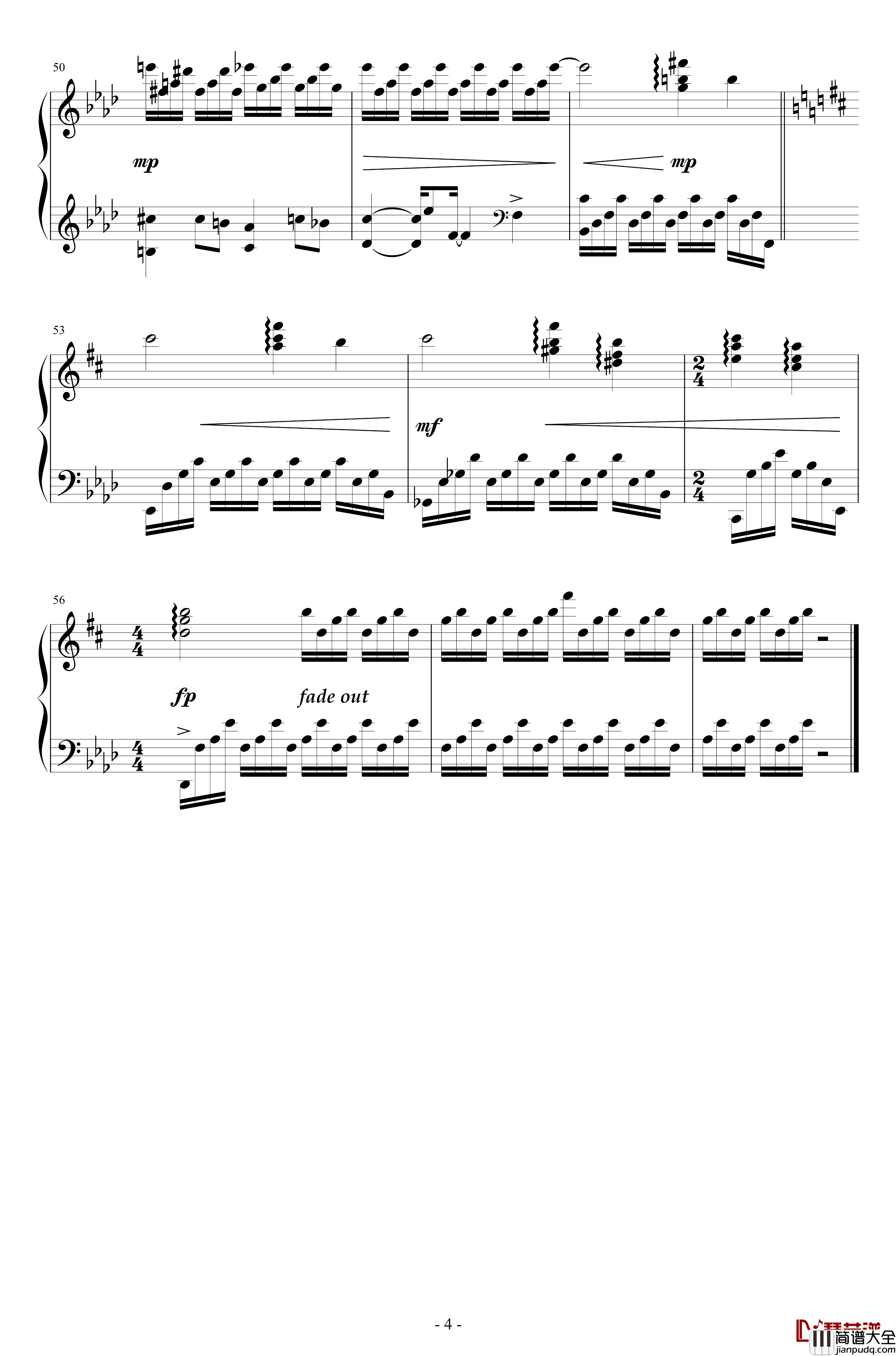 Ambience钢琴谱_天籁传声