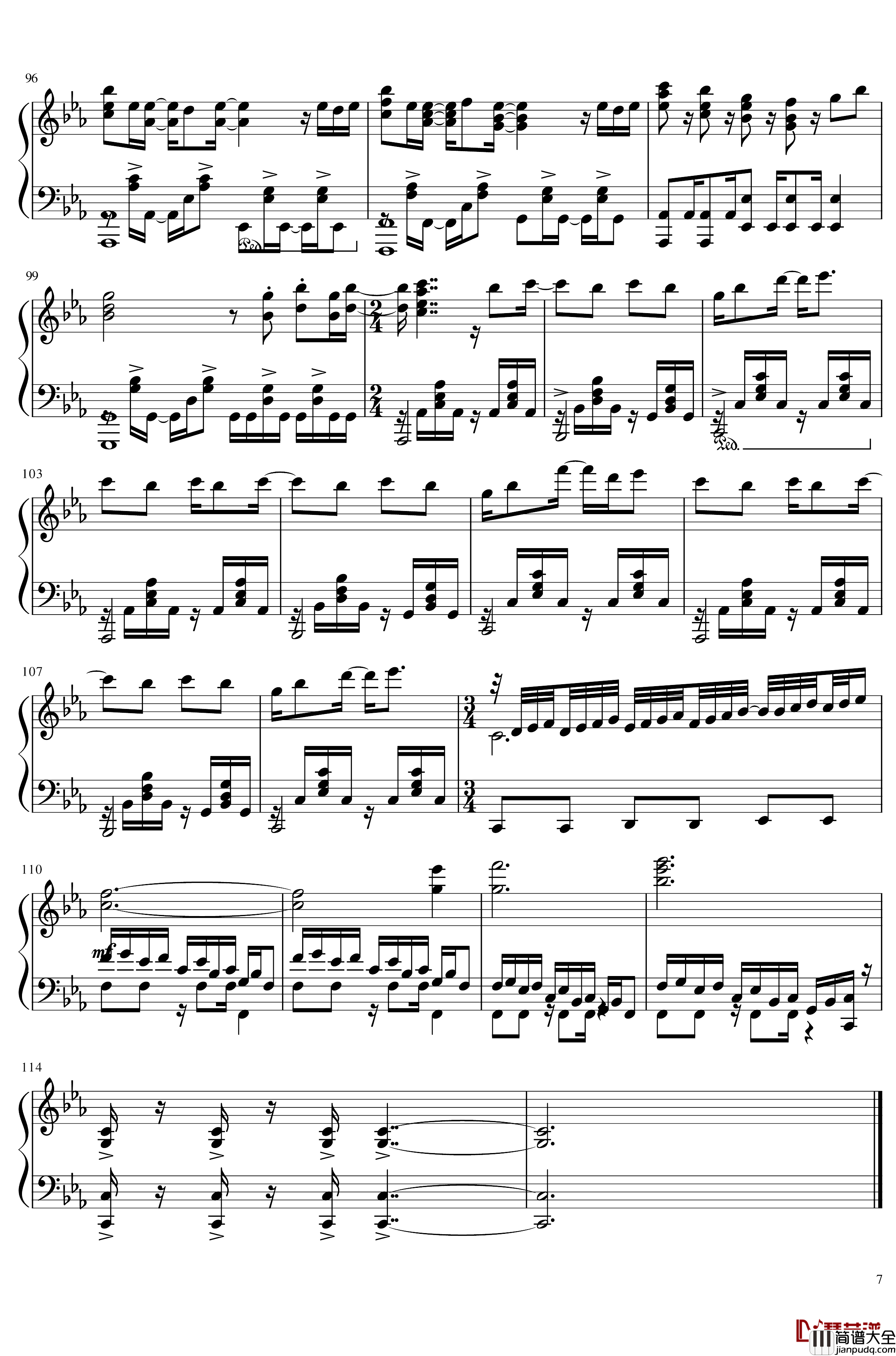 佐贺偶像是传奇ep12插入曲钢琴谱【ヨミガエレ】_佐贺偶像是传奇