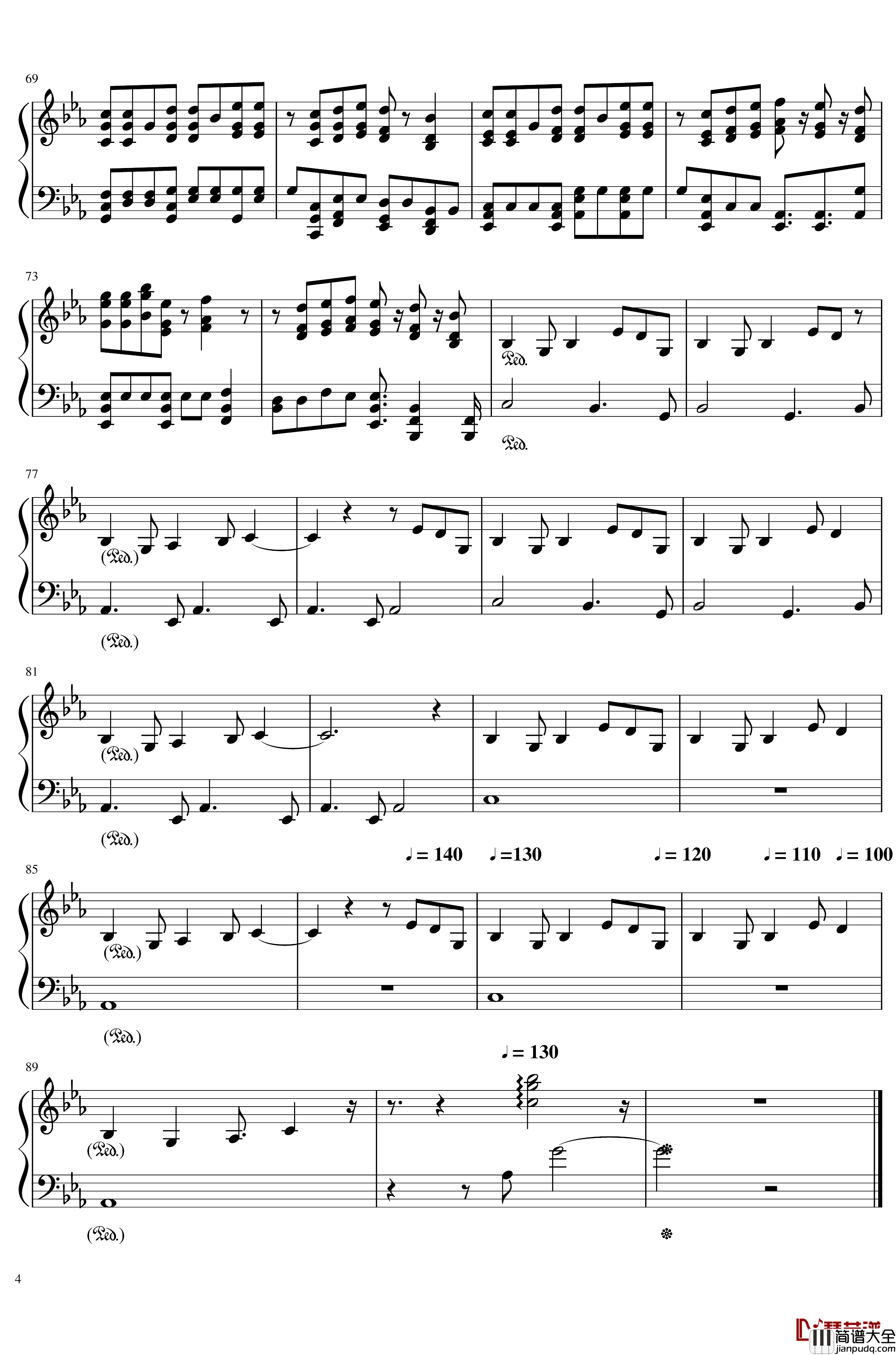 Cocoon钢琴谱_林友树_三角迷踪