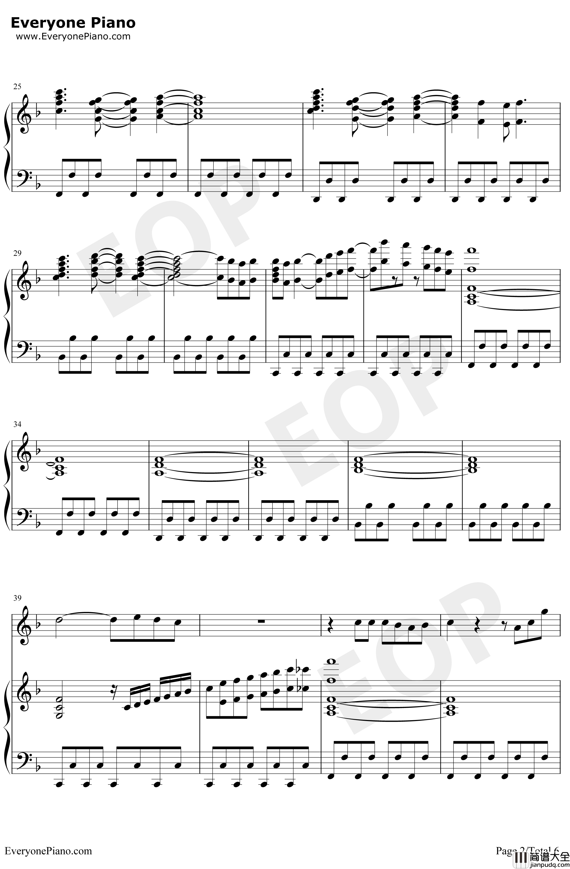 风の辿り着く场所钢琴谱_彩菜_风所达到的地方_Kanon片尾曲