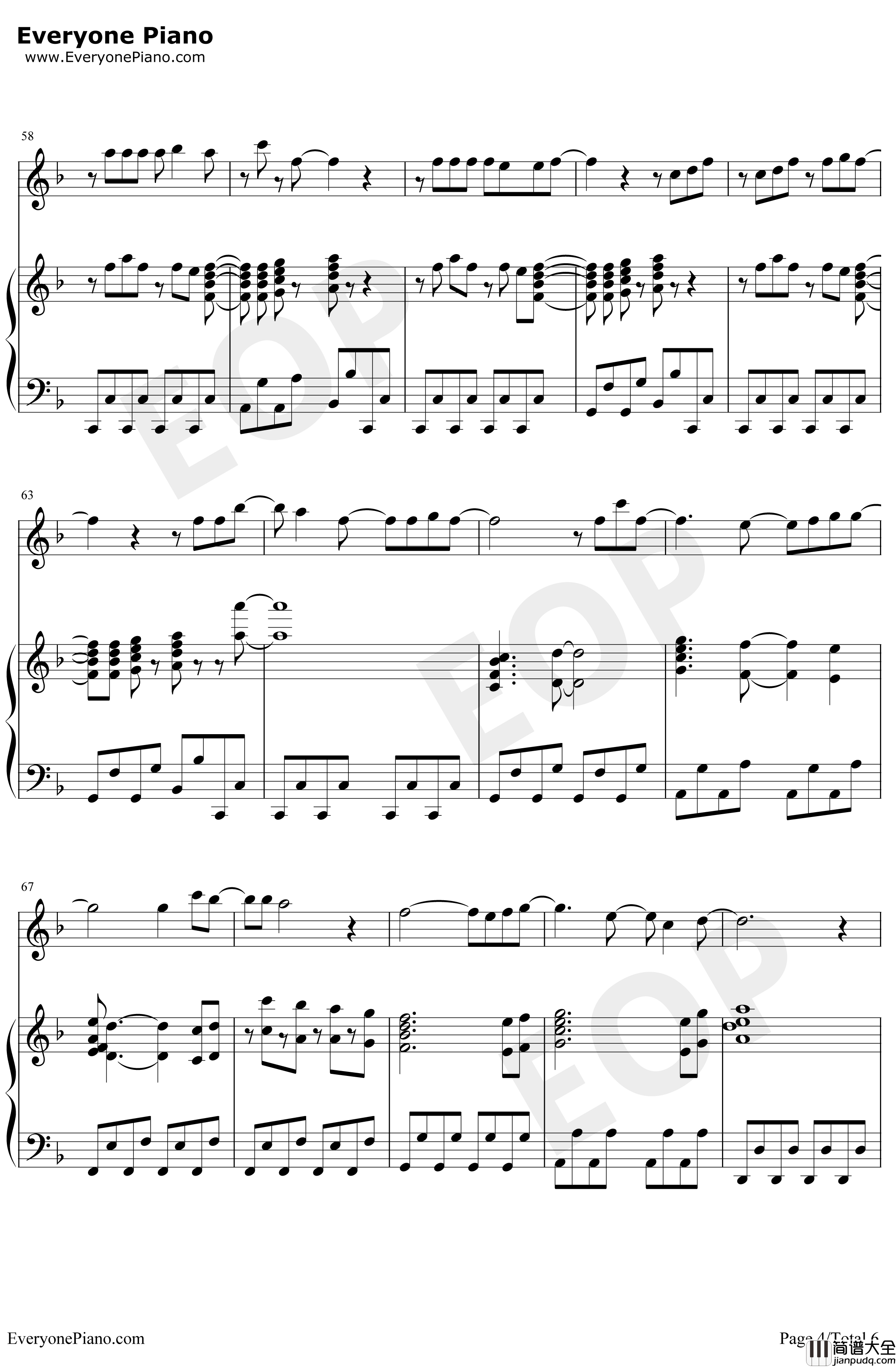 风の辿り着く场所钢琴谱_彩菜_风所达到的地方_Kanon片尾曲