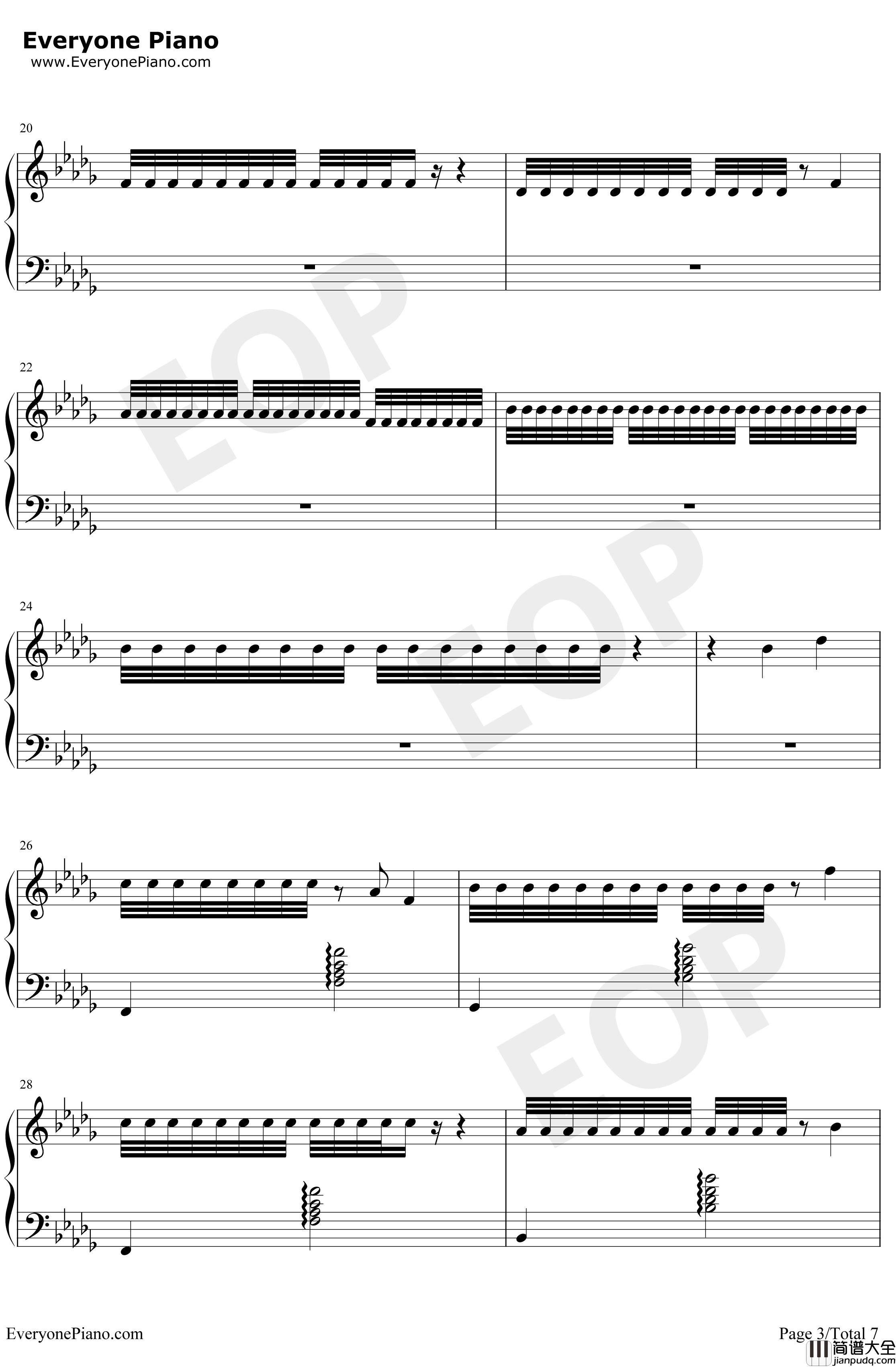 イザベラの唄钢琴谱_小畑貴裕_伊莎贝拉的摇篮曲_约定的梦幻岛OST