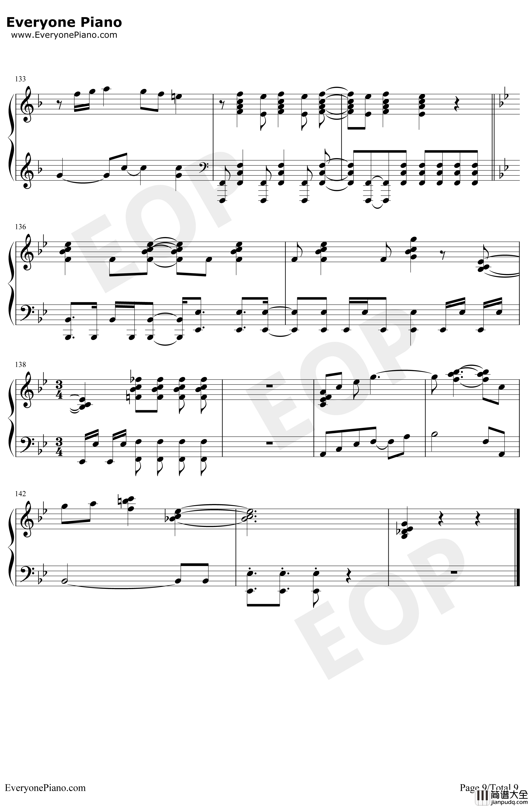 Lamp钢琴谱_CöshuNie_约定的梦幻岛ED2