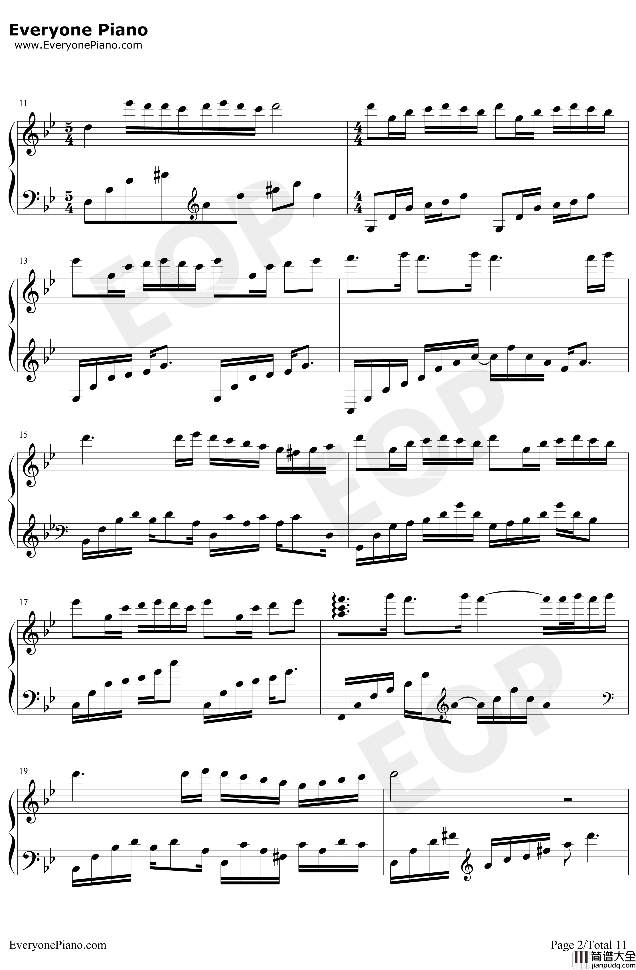 梦中的婚礼钢琴谱_理查德·克莱德曼_梦幻改编版