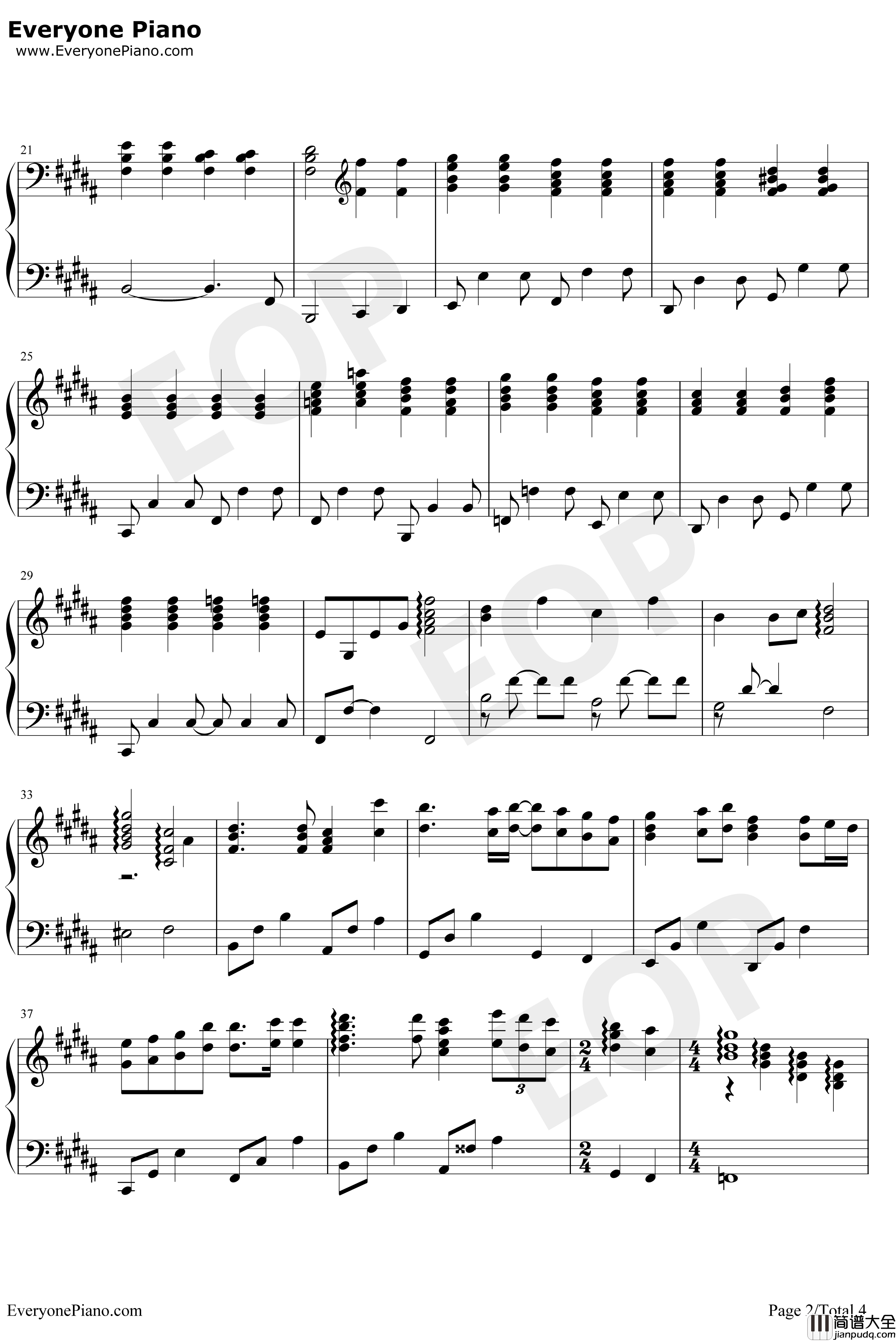 光へ钢琴谱_フランシュシュ_佐贺偶像是传奇ED