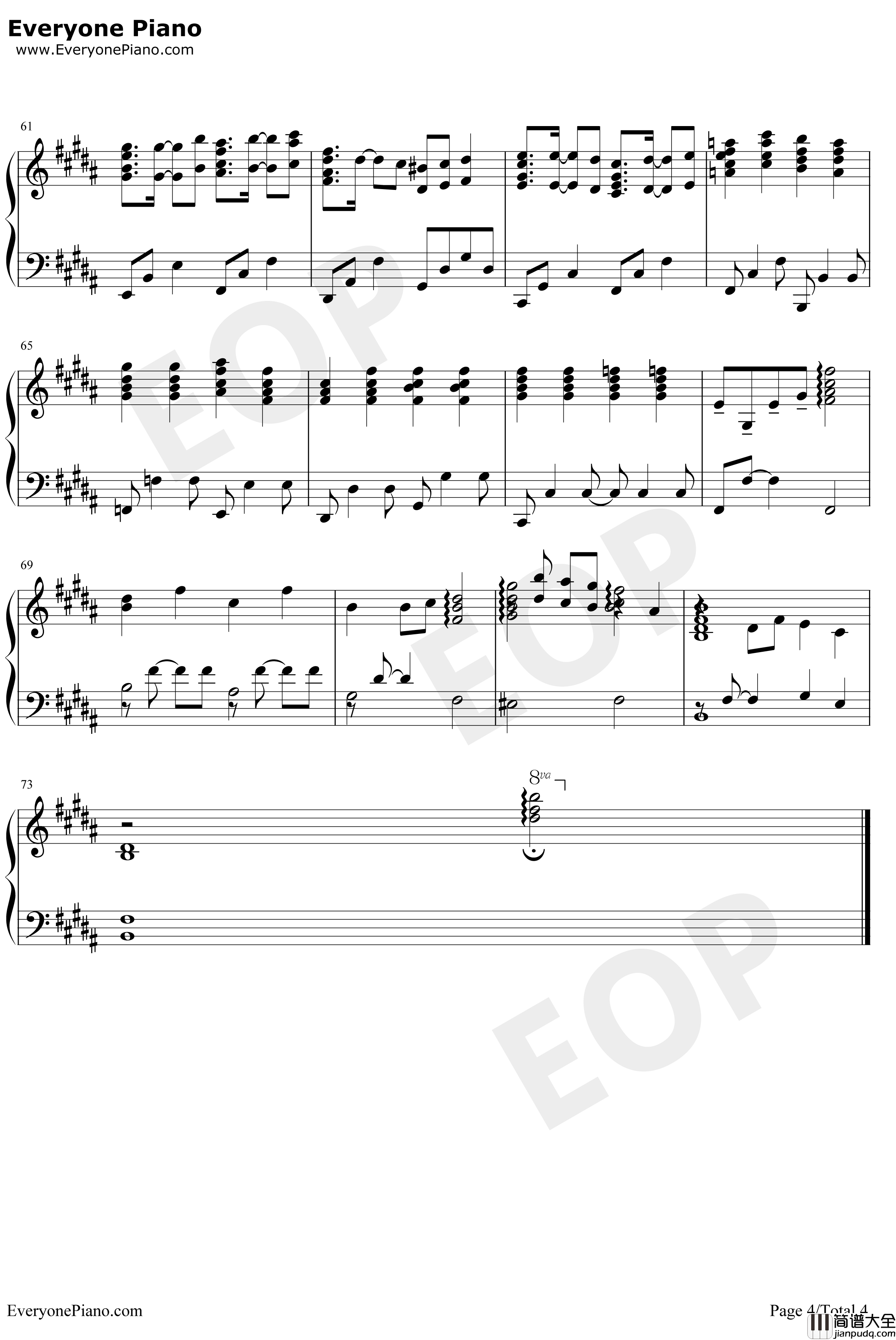 光へ钢琴谱_フランシュシュ_佐贺偶像是传奇ED